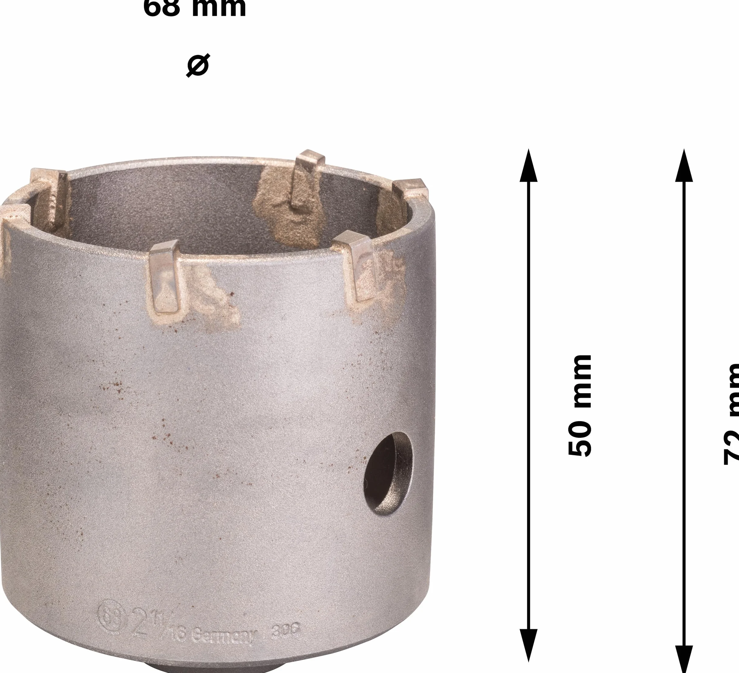Bosch 1x PRO SDS plus-5 Core Cutter (do Beton, Cegły wapienne i piaskowe, Ø 68 mm, Professional Akcesoria Wiertło do młota)