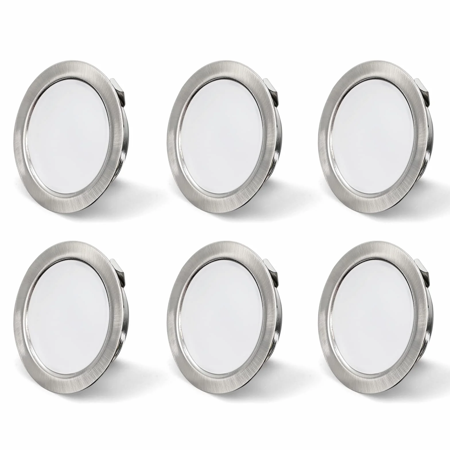 KYOTECH Reflektor LED do zabudowy 230V G4 3,5W 4000K 260lm IP44 otwór 55-58mm 20mm zestaw 6