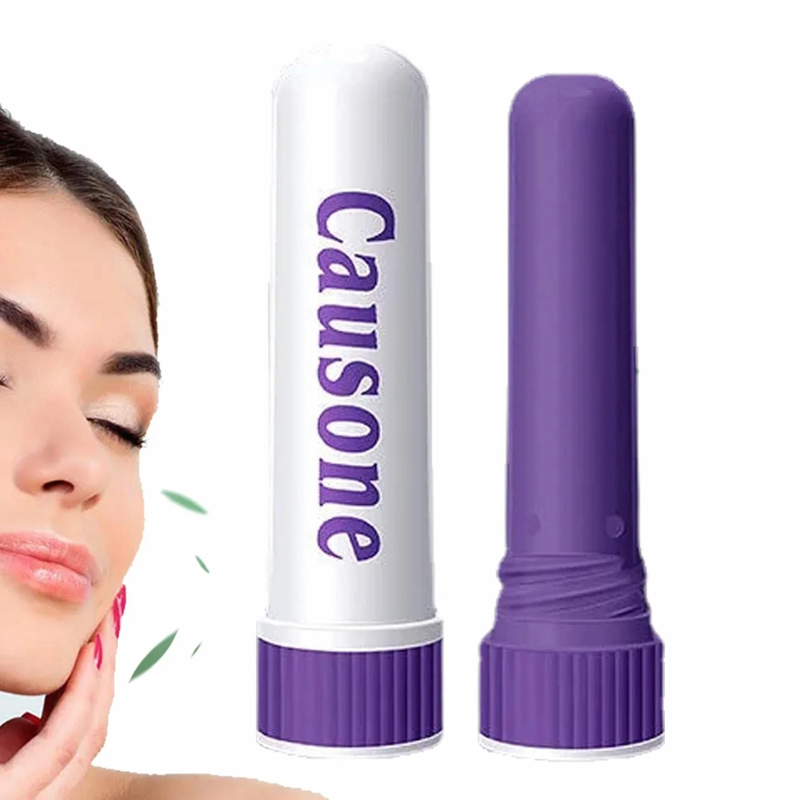 Inhalator olejków eterycznych do nosa, chłodzący olejek do aromaterapii, relaks i odświeżenie Purble