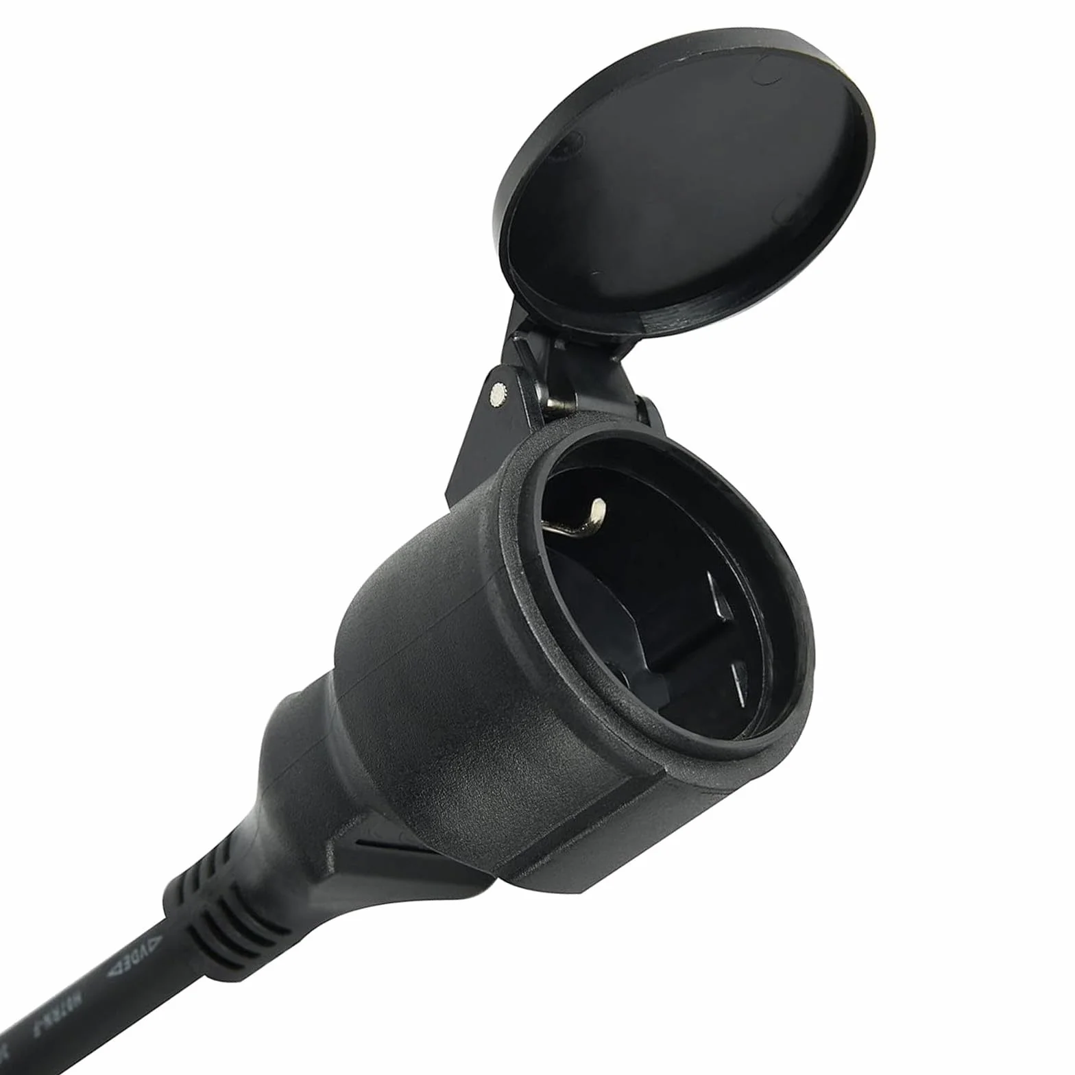 Przedłużacz CEE do przyczep kempingowych H07RN-F 3G1,5 mm 2 gniazda Schuko 1 przemysłowy