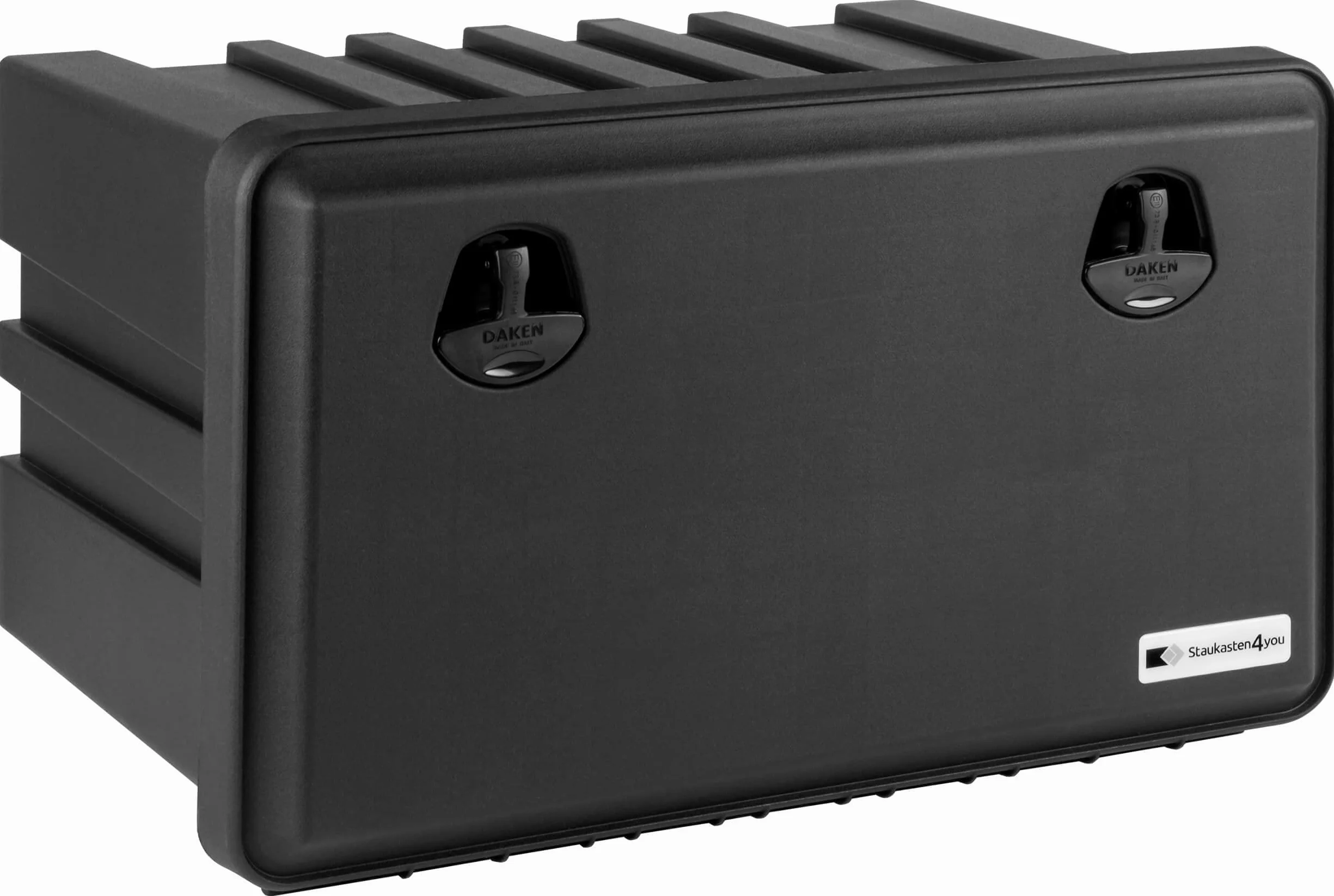 Plastikowa skrzynka do zabudowy 826x500x470mm 127 l, skrzynka narzędziowa, skrzynka magazynowa, skrzynka podburtowa 127 l do pojazdów użytkowych, przyczep, skrzynka magazynowa, skrzynka narzędziowa
