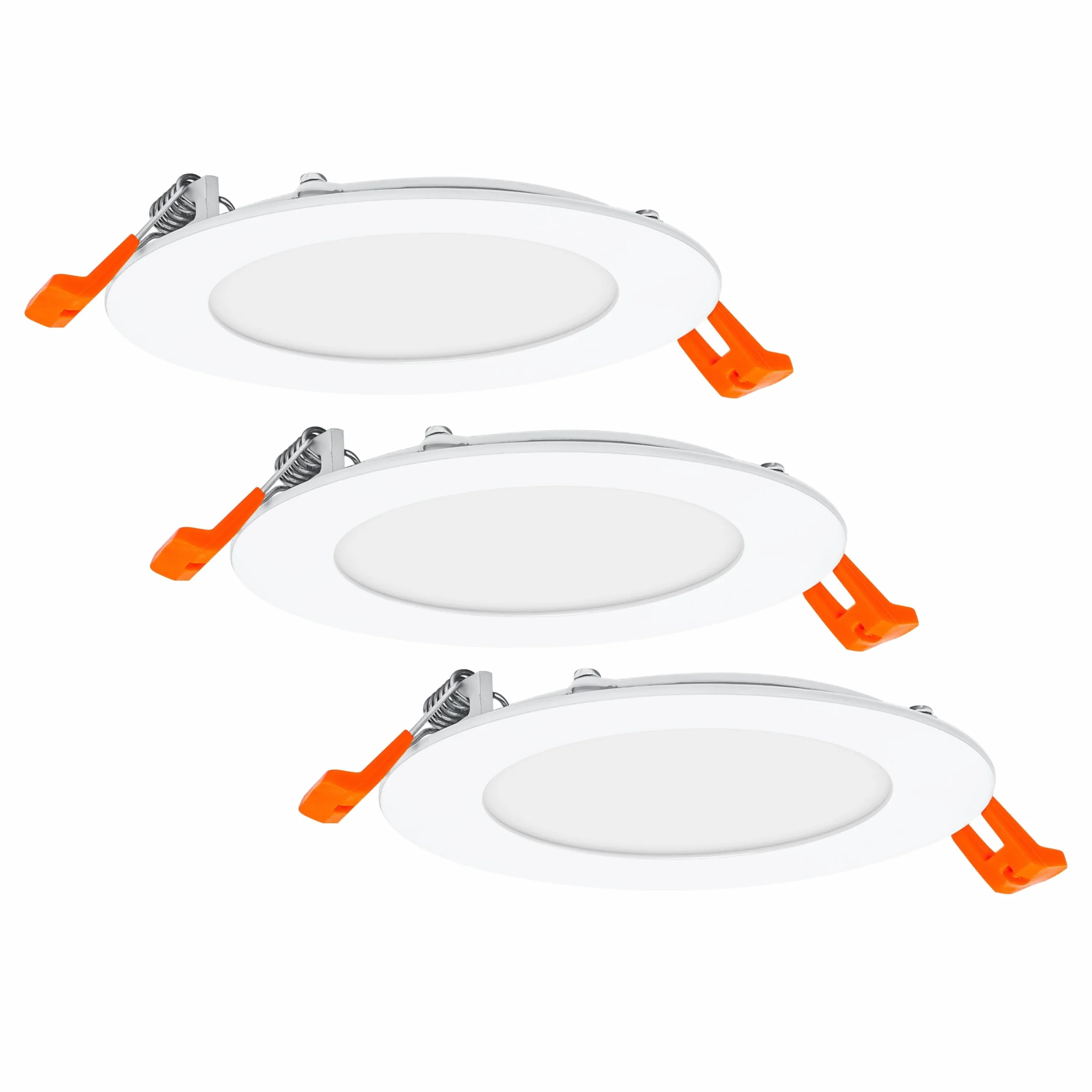 OSRAM Zestaw opraw wpuszczanych ze zintegrowanym sterownikiem, wąski 3x120mm 3000K w kolorze białym wykonany z tworzywa sztucznego, stopień ochrony IP20 do różnych zastosowań wewnętrznych, w tym