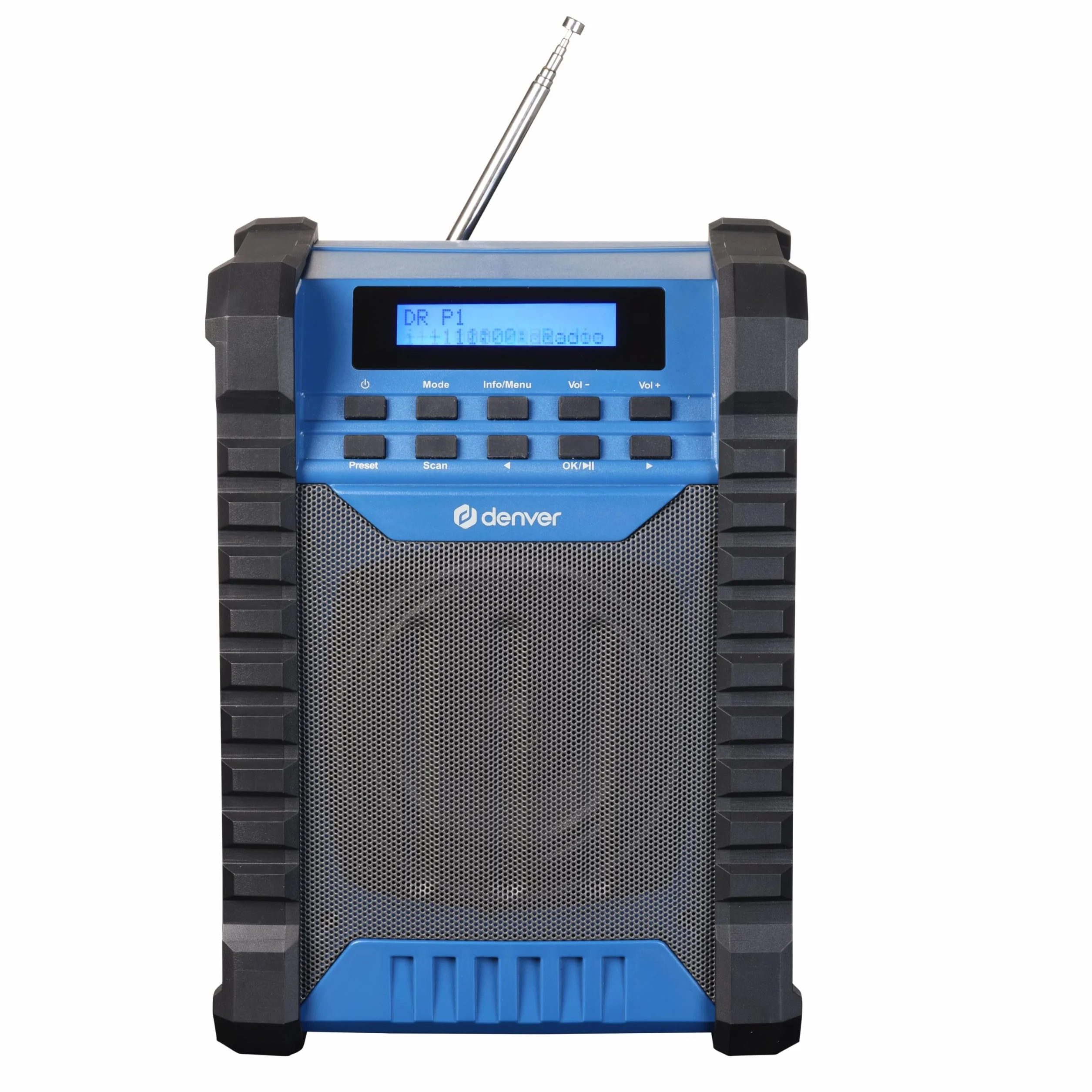 Denver WRD-60 DAB+/FM Baustellenradio z Bluetooth i akumulatorem
