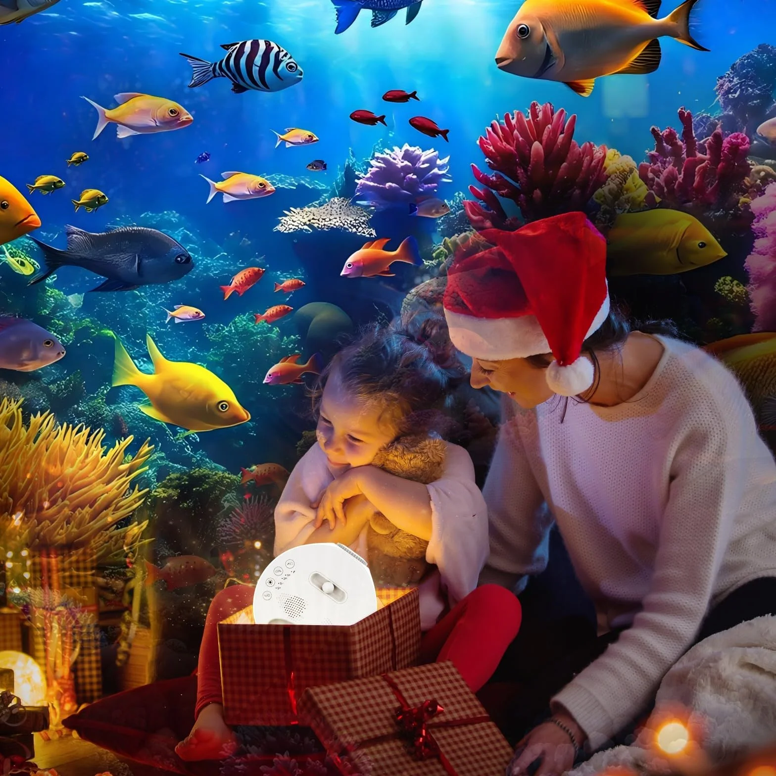 MERTTURM Projektor galaktyki, projektor planetarium lampa nocna gwiazdowa na sufit, meteorami i automatycznym timerem dla sypialni dzieci, prezent na urodziny i Boże Narodzenie (Biały)
