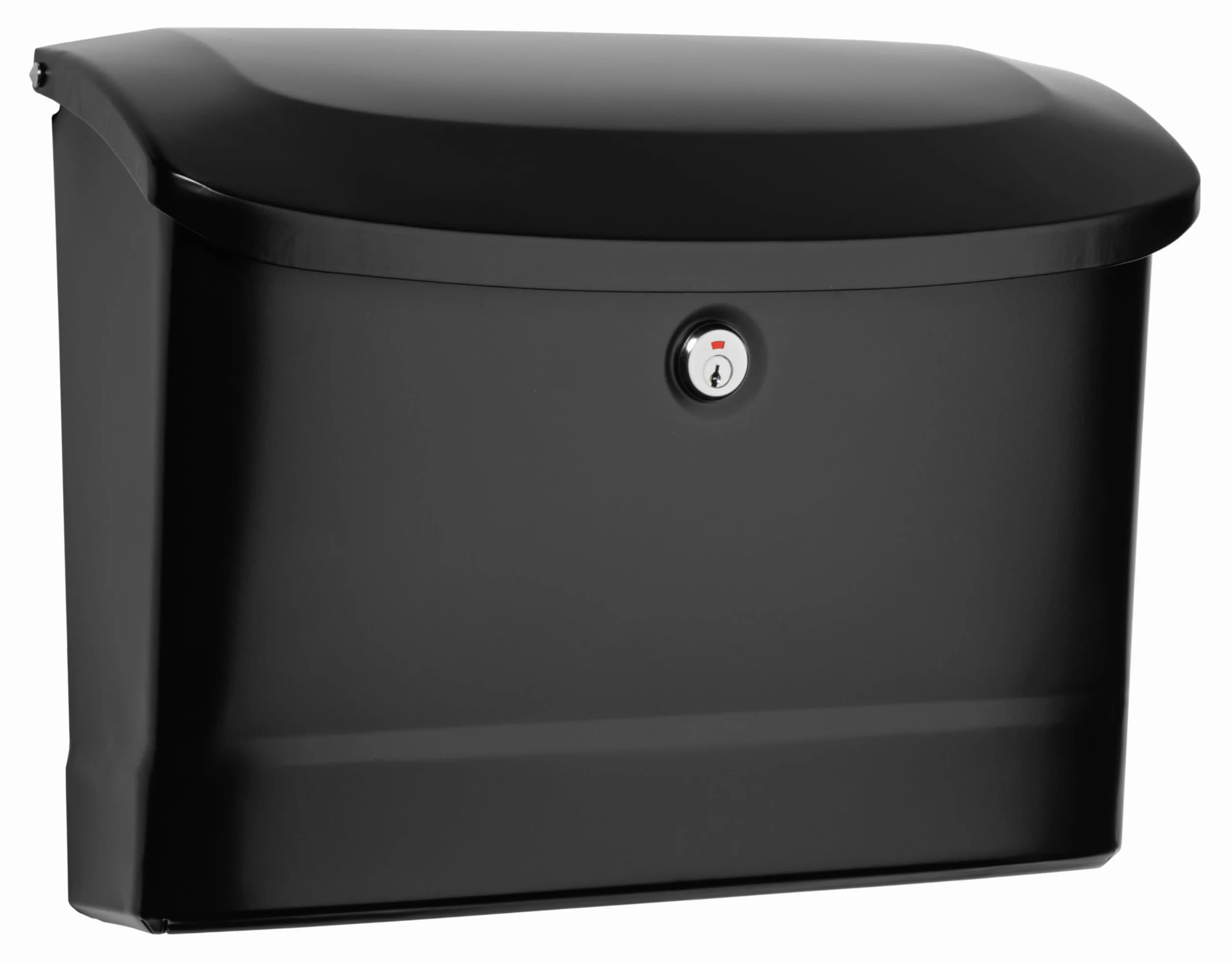 ARCHITECTURAL MAILBOXES 2572B-10 Princeton zamykana ścienna skrzynka pocztowa, czarna, M