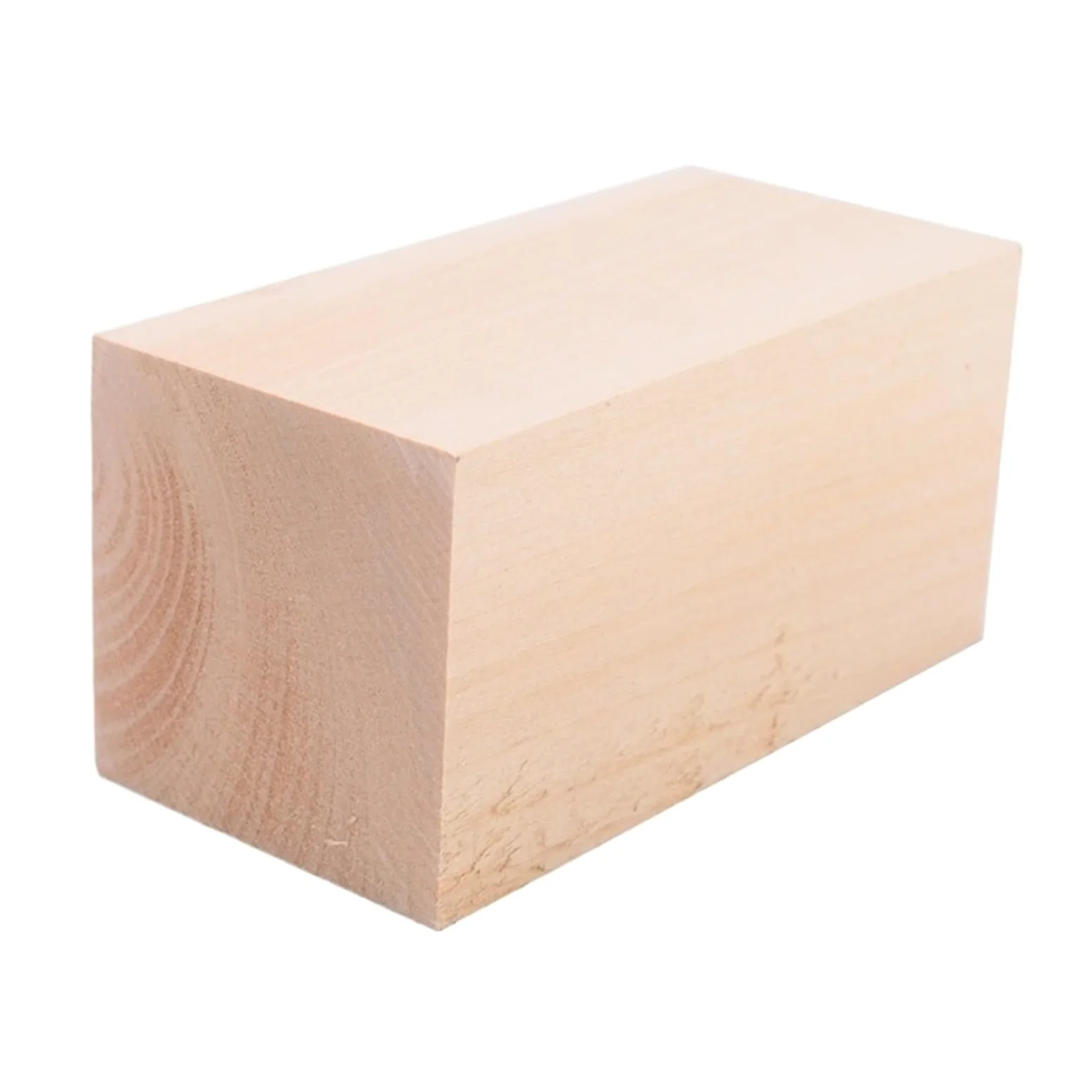 Bloki do rzeźbienia z lipy amerykańskiej, Zestaw klocków rzeźbiarskich z lipy, 19 szt. Kolor drewna 10x2,5-5 cm
