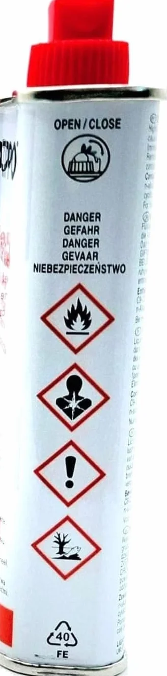 2 x Zippo zapalniczka płynna benzyna benzynowa 125 ml puszka knot + 6 krzemień.