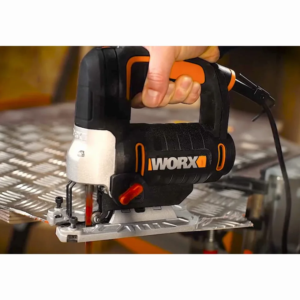 WORX WX478.1 wyrzynarka 650 W wahadłowa z elektroniką obrotową