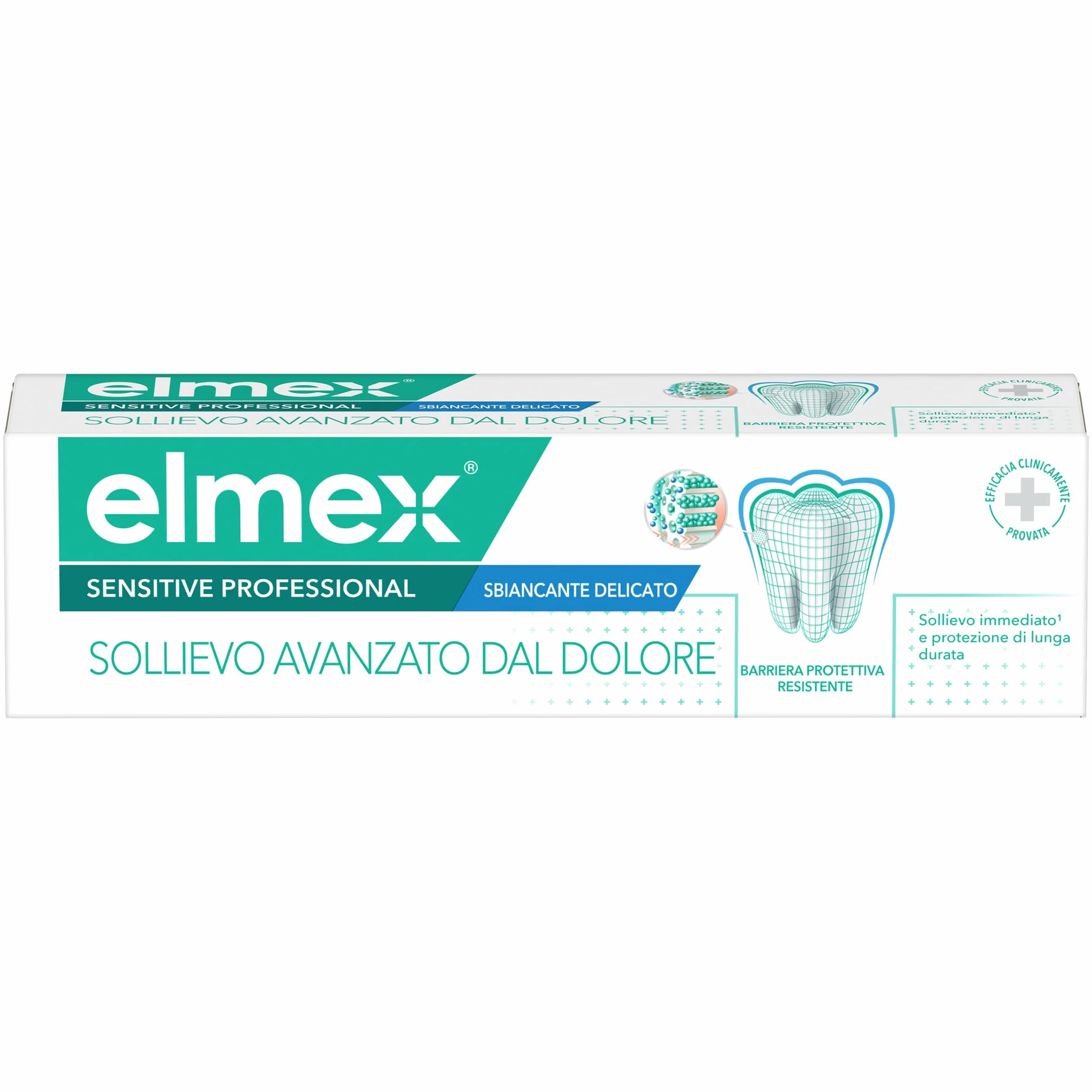 elmex Pasta do zębów Sensitive Professional Wybielanie 75 ml I Natychmiastowe i trwałe Ulga I Przywróć naturalne białe zęby Profesjonalna wybielanie zębów Wybielanie zębów