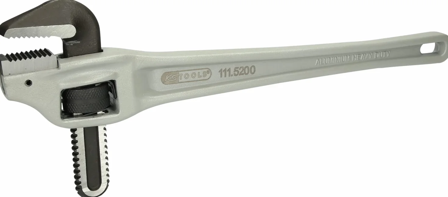 KS Tools 111.5200 Aluminiowe szczypce do rur do obsługi jedną ręką, 2"
