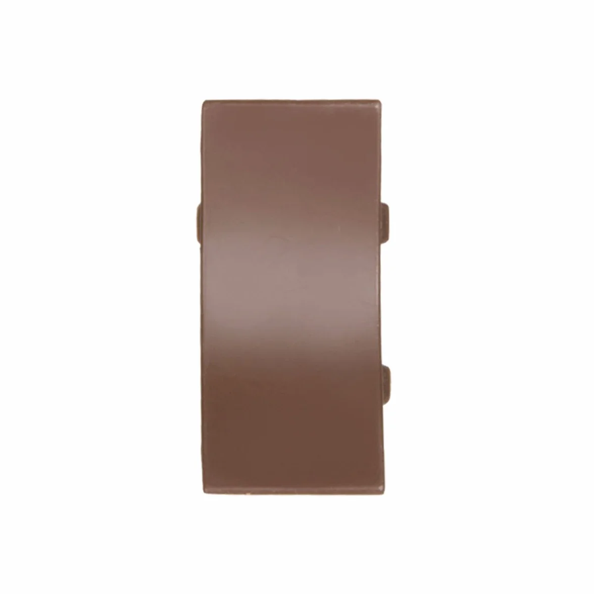 HOLZBRINK Łącznik do listwy przyblatowej do blatu kuchennego ciemny orzech PVC 23x23 mm
