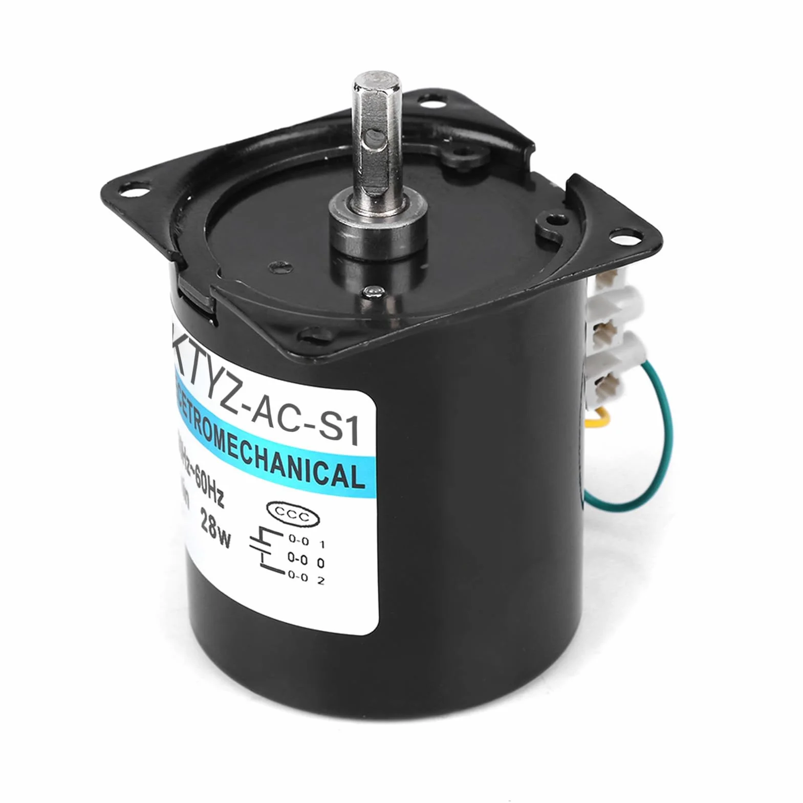 Silniki synchroniczne z magnesami trwałymi AC CW/CCW 68KTYZ 220V do DIY Generator(110RPM)