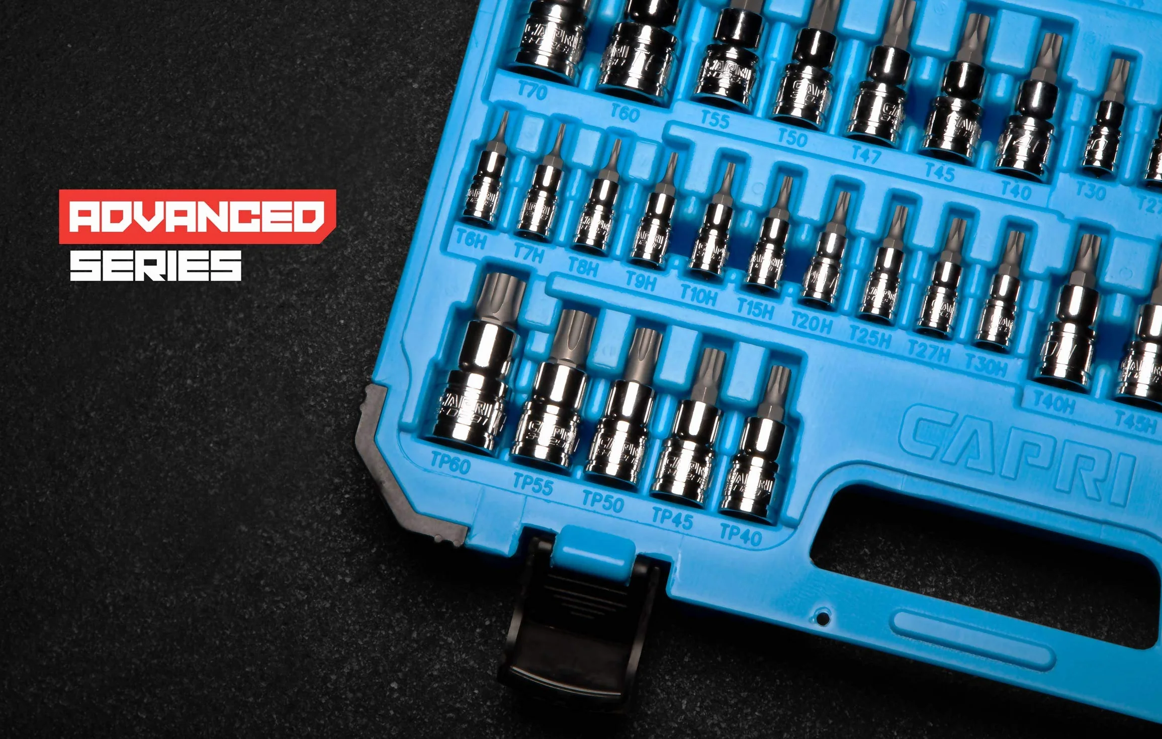 Capri Tools CP30031ADV Gniazda napędowe, regularne