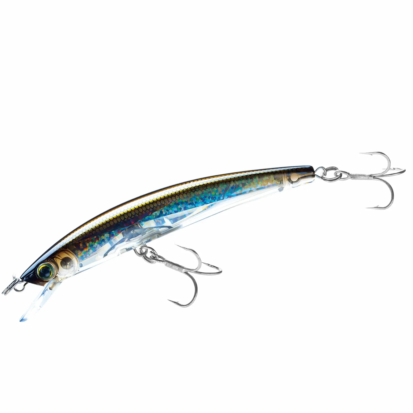Yo-Zuri Kryształowa przynęta pływająca 3D Minnow, srebrny brąz, 10,5 cm