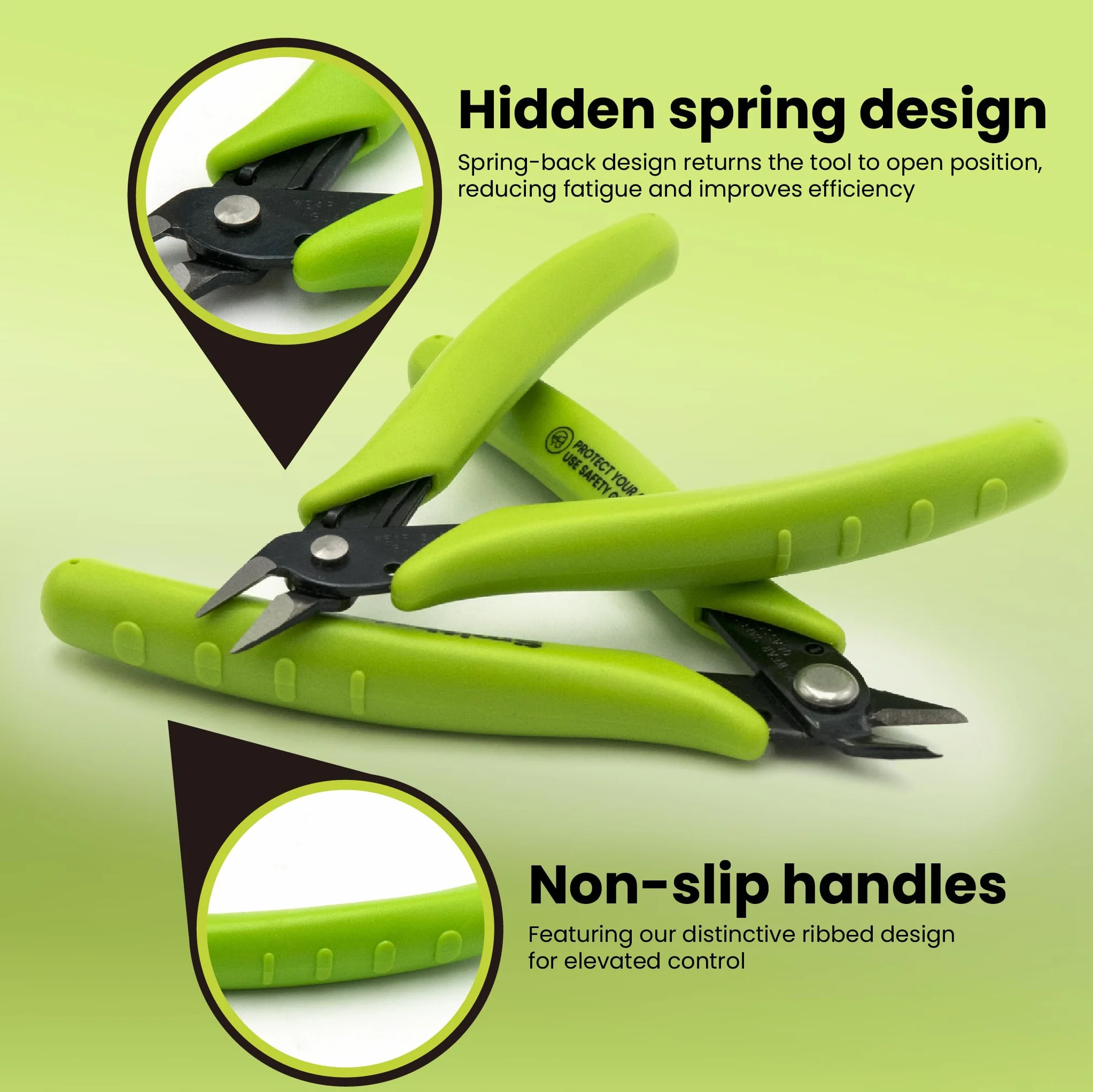 Smithology 12,2 cm Micro Flush Cutters 3 szt