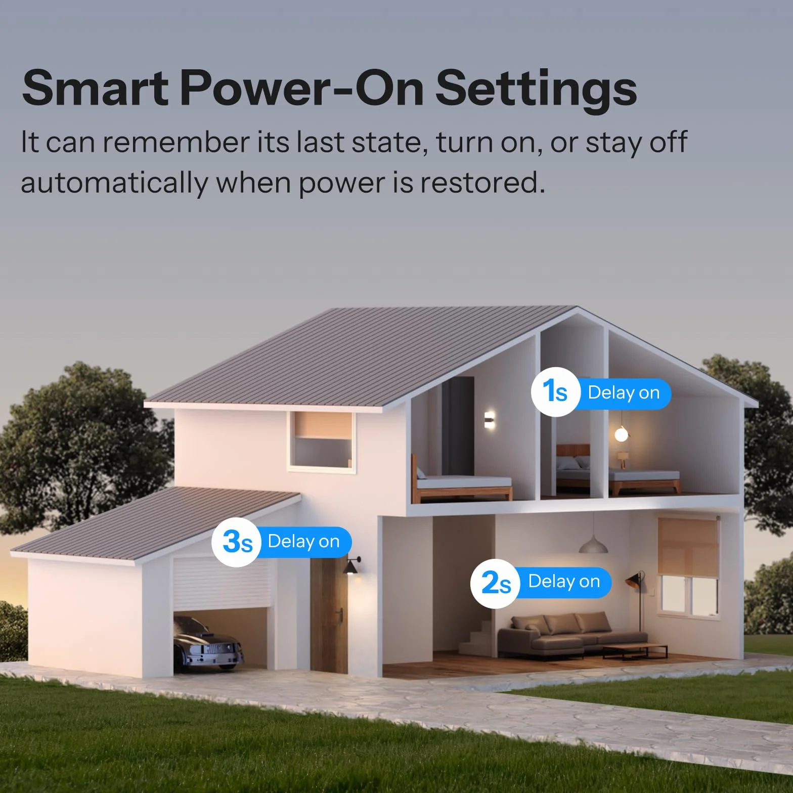 SONOFF MINI DUO（Matter przez WiFi） Przełącznik Inteligentny WiFi 2-Kanałowy, Współpracujący z Matter, Całkowite Obciążenie 16A, Kompaktowy na Pudełka Standardowe, Sterowanie Zdalne i Automatyczne