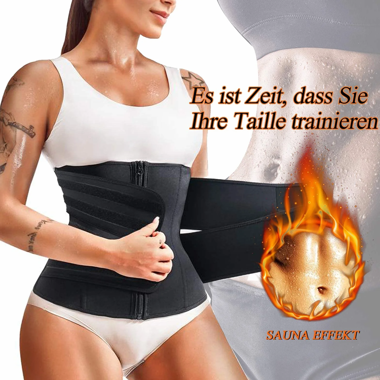 Damski pas wyszczuplający brzuch, pas do fitnessu, sauny, talii, trymer, pas biodrowy, trener talii, regulowany kształt ciała, wyszczuplający brzuch, talię