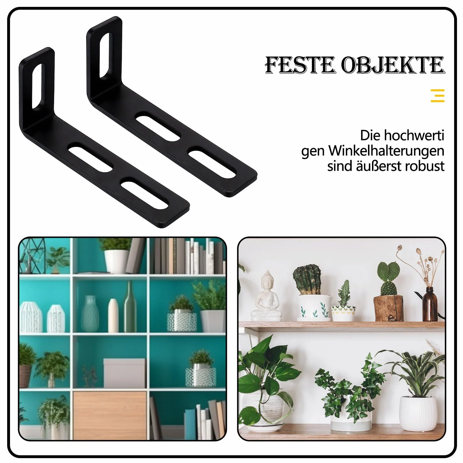 3 długie rowki regulowany kąt wspornik kątowy 6 sztuk w kształcie litery L czarny 90 stopni metalowe złącze kątowe solidne uchwyty do montażu mebli 110x50x24mm / 3.5mm grubości