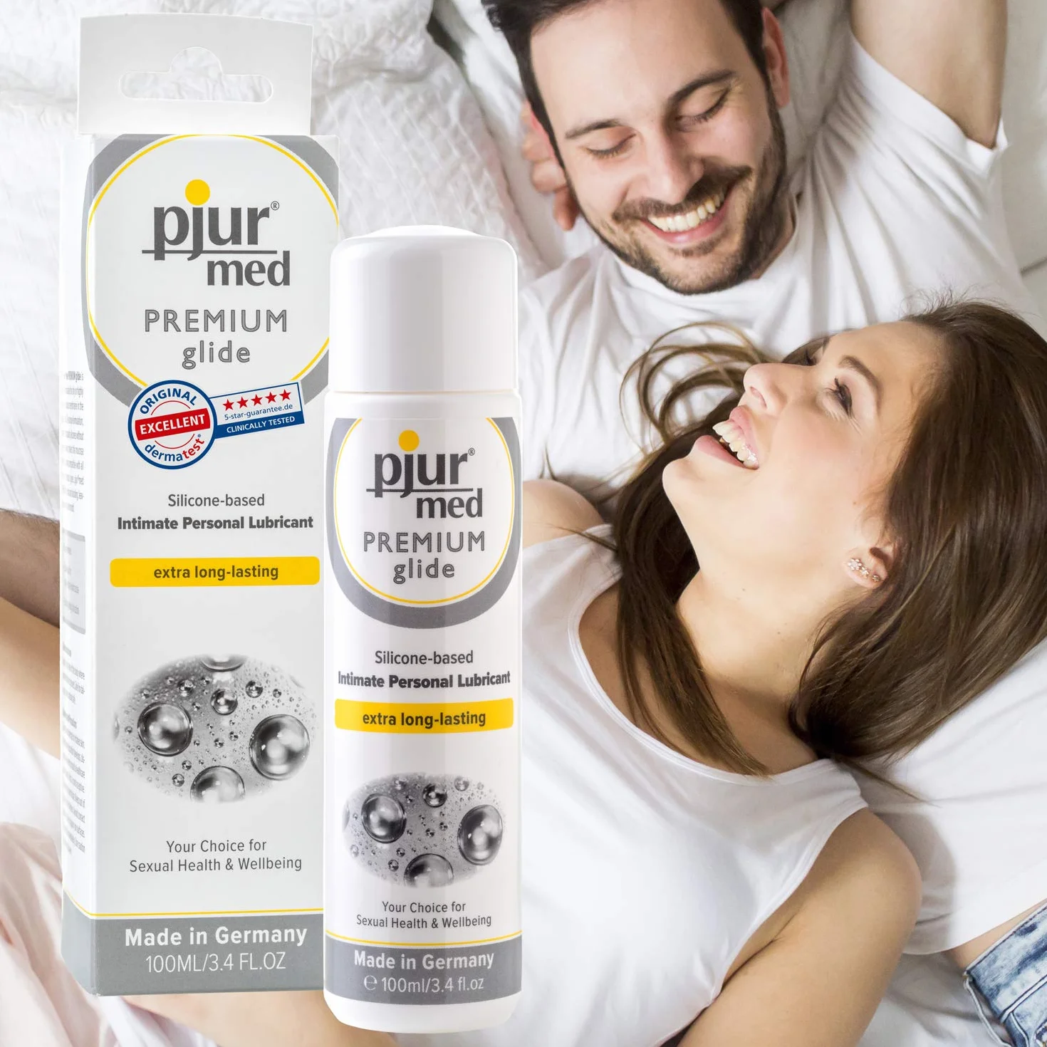 Pjur Med Premium 100ml Medyczny Lubrykant Żelowy na Bazie Silikonu