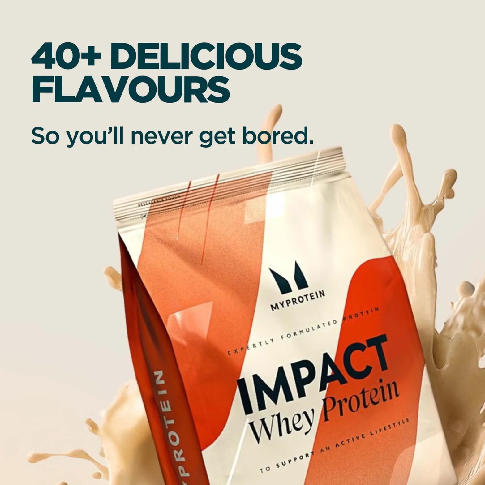Proszek białkowy Myprotein Impact Whey | Naturalna czekolada – 90 porcji | Do 23 g białka serwatkowego w porcji z BCAA | Wspiera wzrost mięśni i szybszą regenerację | Produkt wegetariański