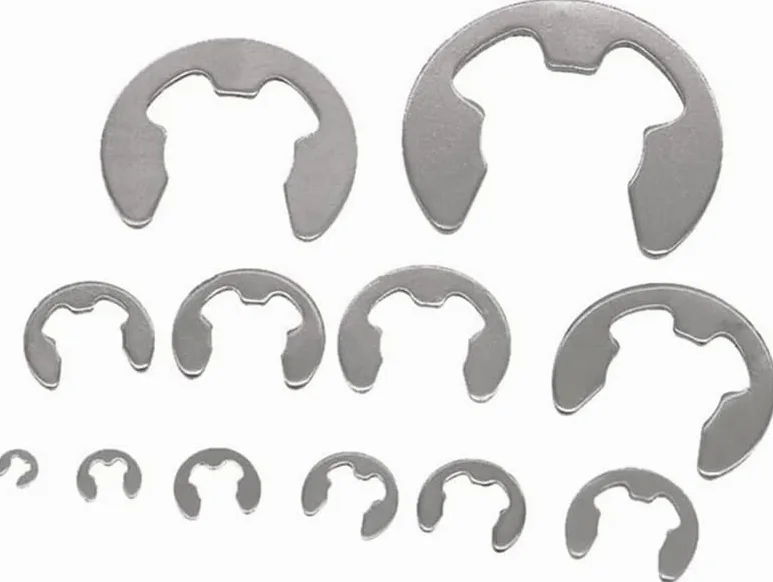 Pierścienie osadcze zewnętrzne, pierścienie E, 20/50/100 szt., pierścień osadczy 2 mm do 12, zewnętrzny, stal nierdzewna(100pcs,M10)