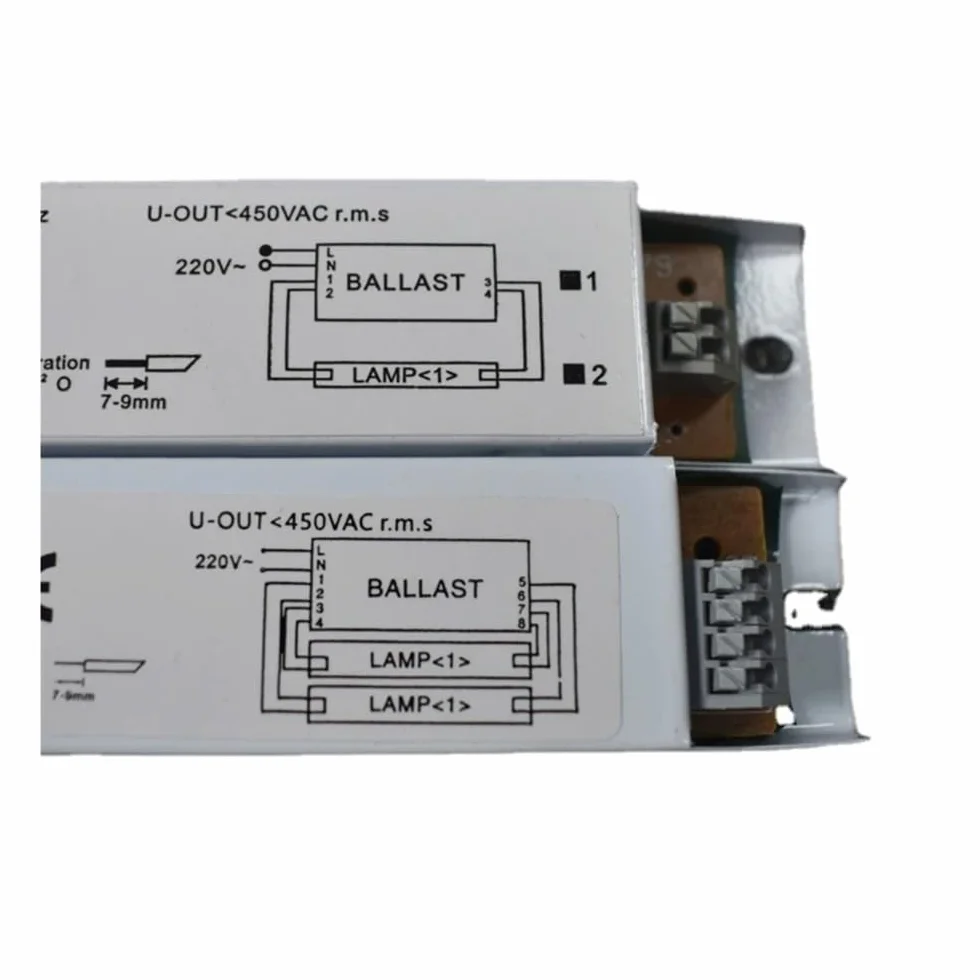 Elektroniczne stateczniki szerokonapięciowe T5 do lamp fluorescencyjnych 220-240 V, z natychmiastowym startem, wysyłki bezpośredniej (7)(4)