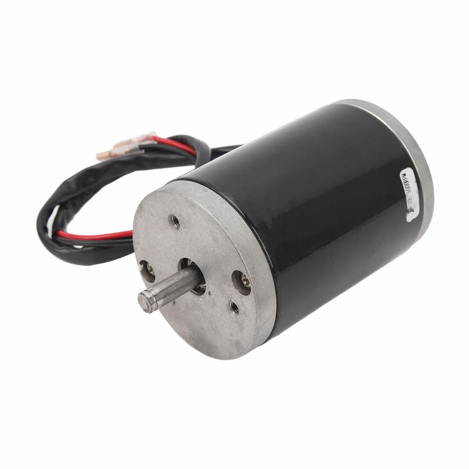 BuyWeek Szczotkowy silnik elektryczny 180 V 200 W, stały magnes 5000 obr/min, szybki silnik elektryczny do samodzielnego wykonania, skuter elektryczny