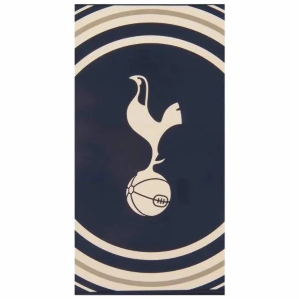 Tottenham Oficjalny ręcznik pulsacyjny do piłki nożnej (w przybliżeniu 70 x 140 cm)