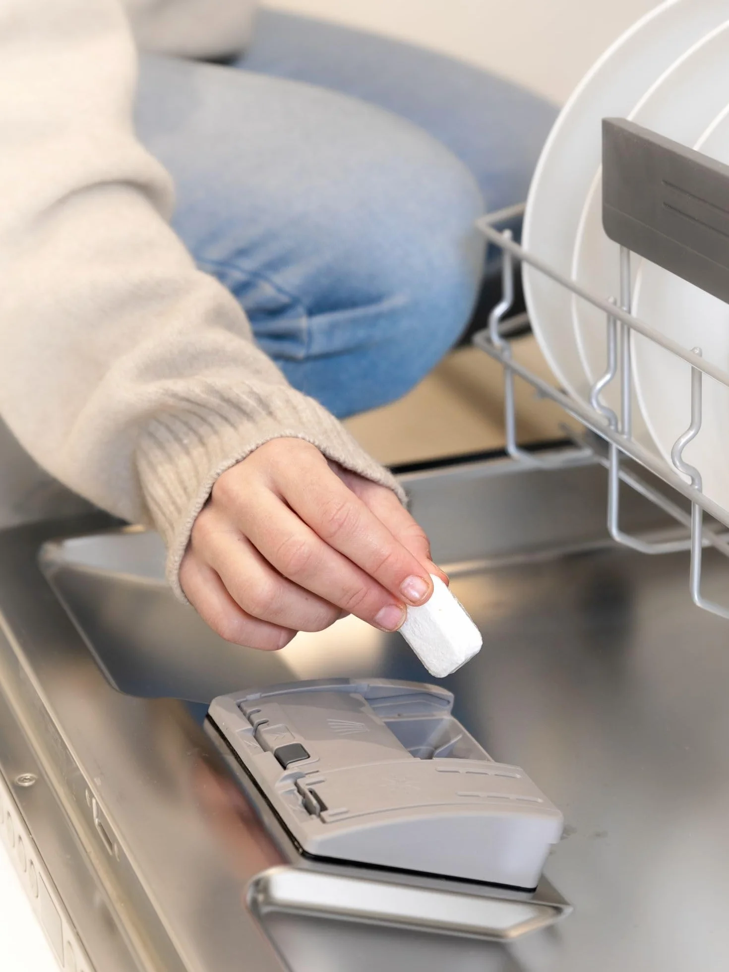 Natulim Biodegradowalne i rozpuszczalne w wodzie tabletki do zmywarek 6 w 1 (30 tabletek), głębokie czyszczenie, środek do płukania, dodatkowy efekt suszenia, wyprodukowano w Europie