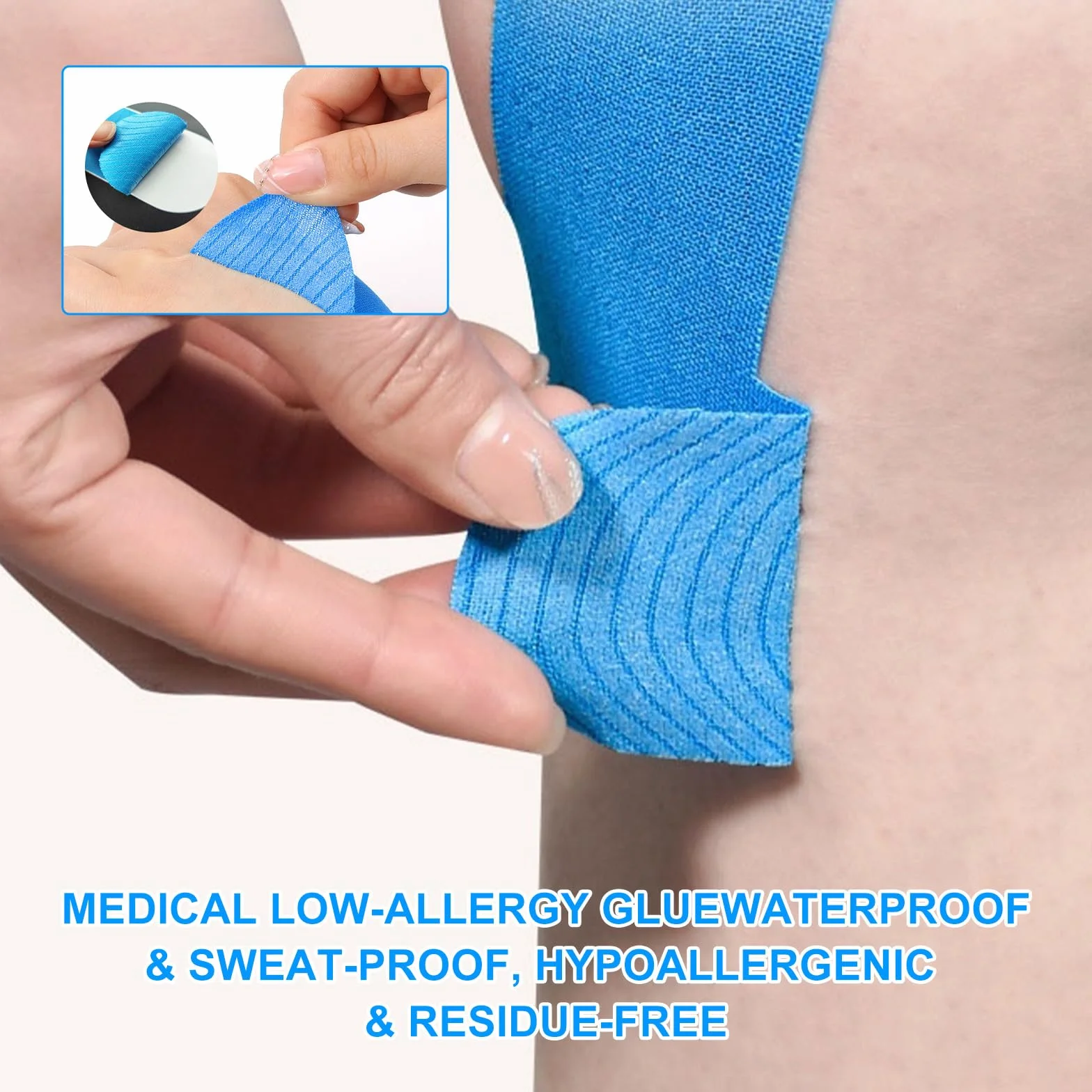 Flintronic 12 sztuk taśmy sportowej Kinesio, wodoodporna taśma kinezjologiczna Precut