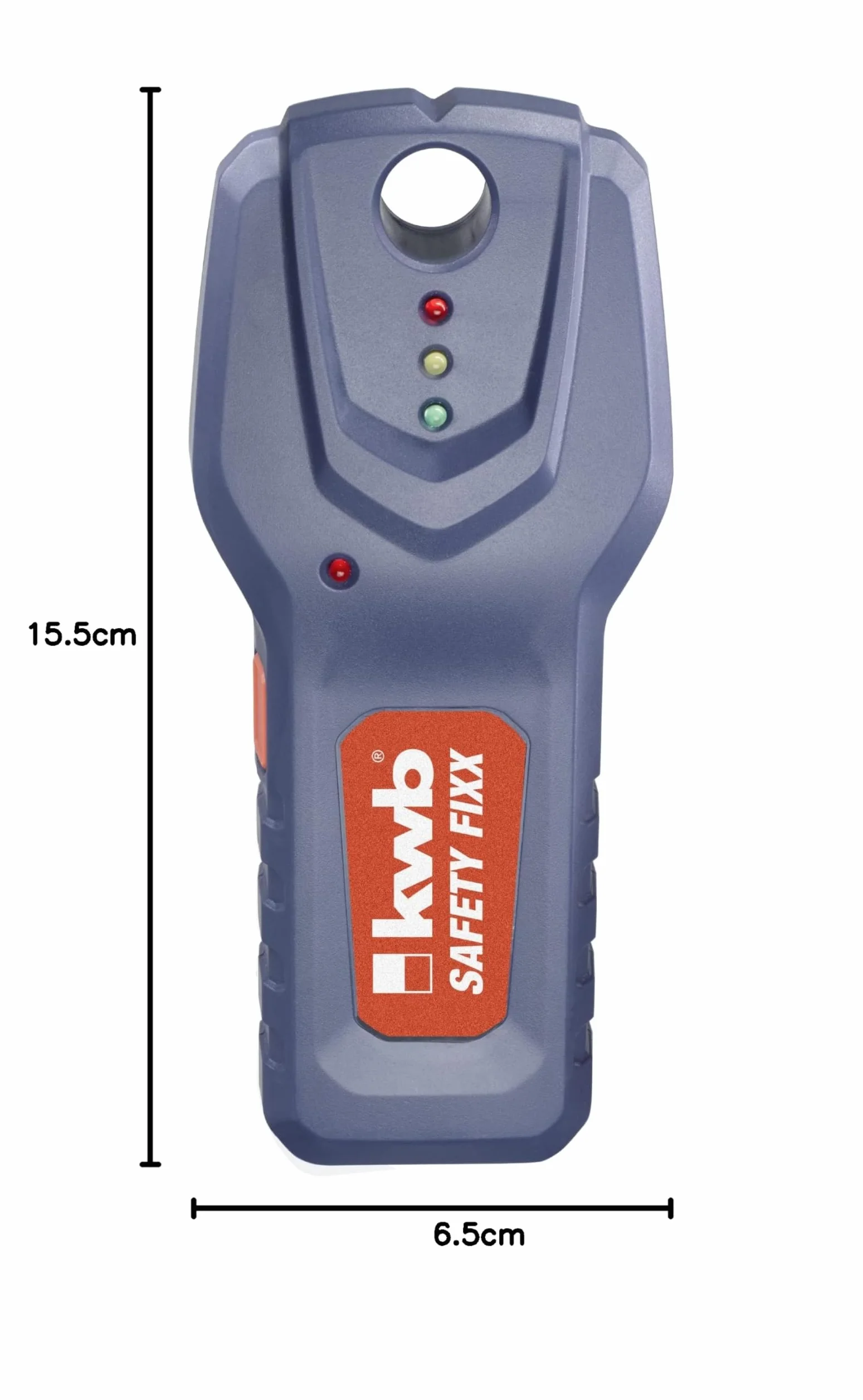 kwb Detektor przewodów Safety-Fixx 011620 (lokalizator przewodów elektrycznych, metali, belek drewnianych)