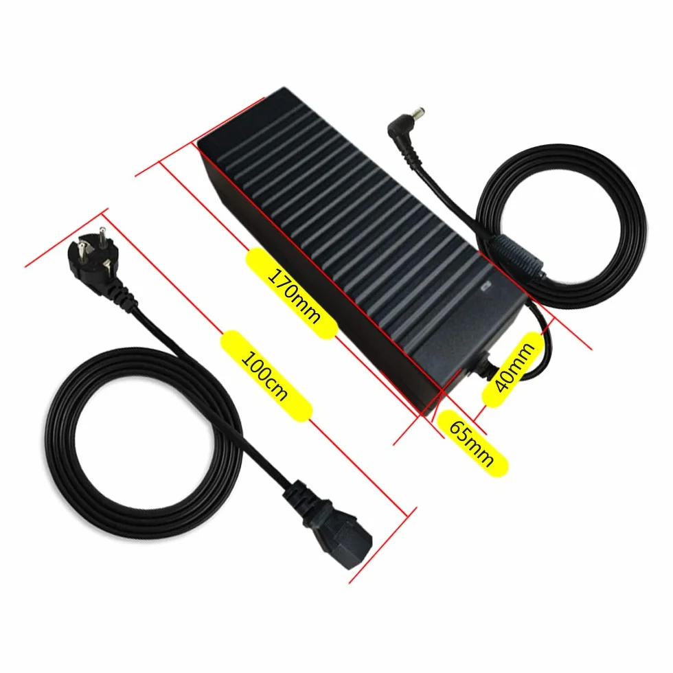 Arotelicht zasilacz LED transformator adapter,sieciowy adapter,Driver Power Supply,transformator sterownik z wtyczką do zimnych urządzeń do taśm LED 5050 SMD taśma świetlna RGB RGBW (6A, 24V)