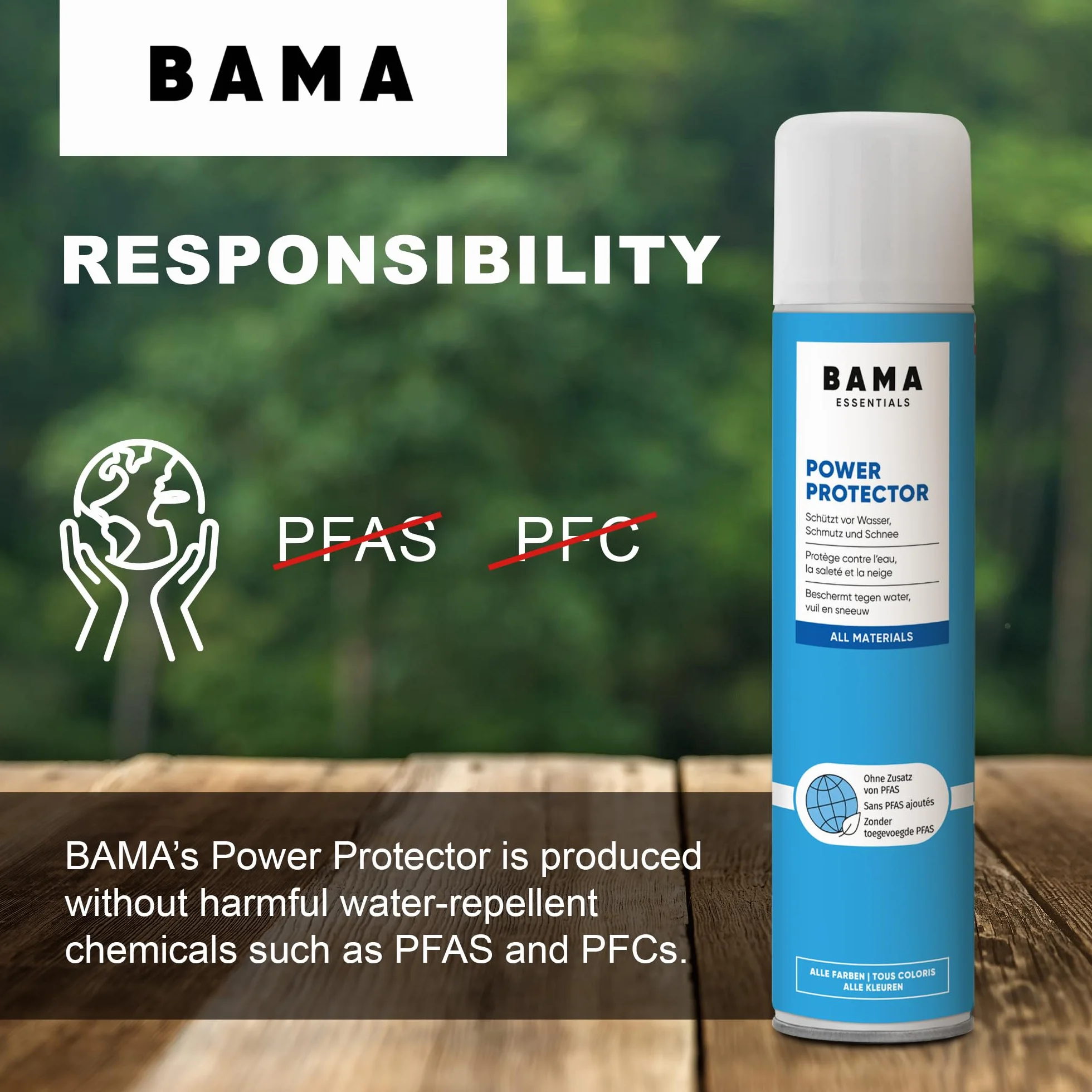 BAMA Spray Wodoodporny do Butów 400ml Impregnujący Uniwersalny