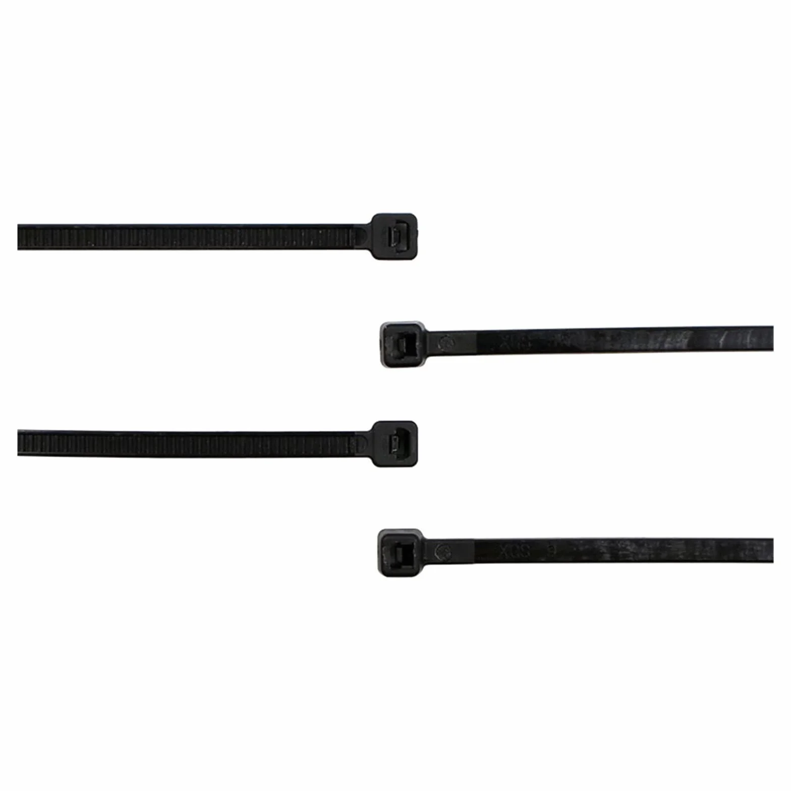 100 szt. 3 x 60-200 mm, białe, czarne, mleczne opaski zaciskowe do kabli, samozaciskowe, nylonowe(White,3 x 60mm)