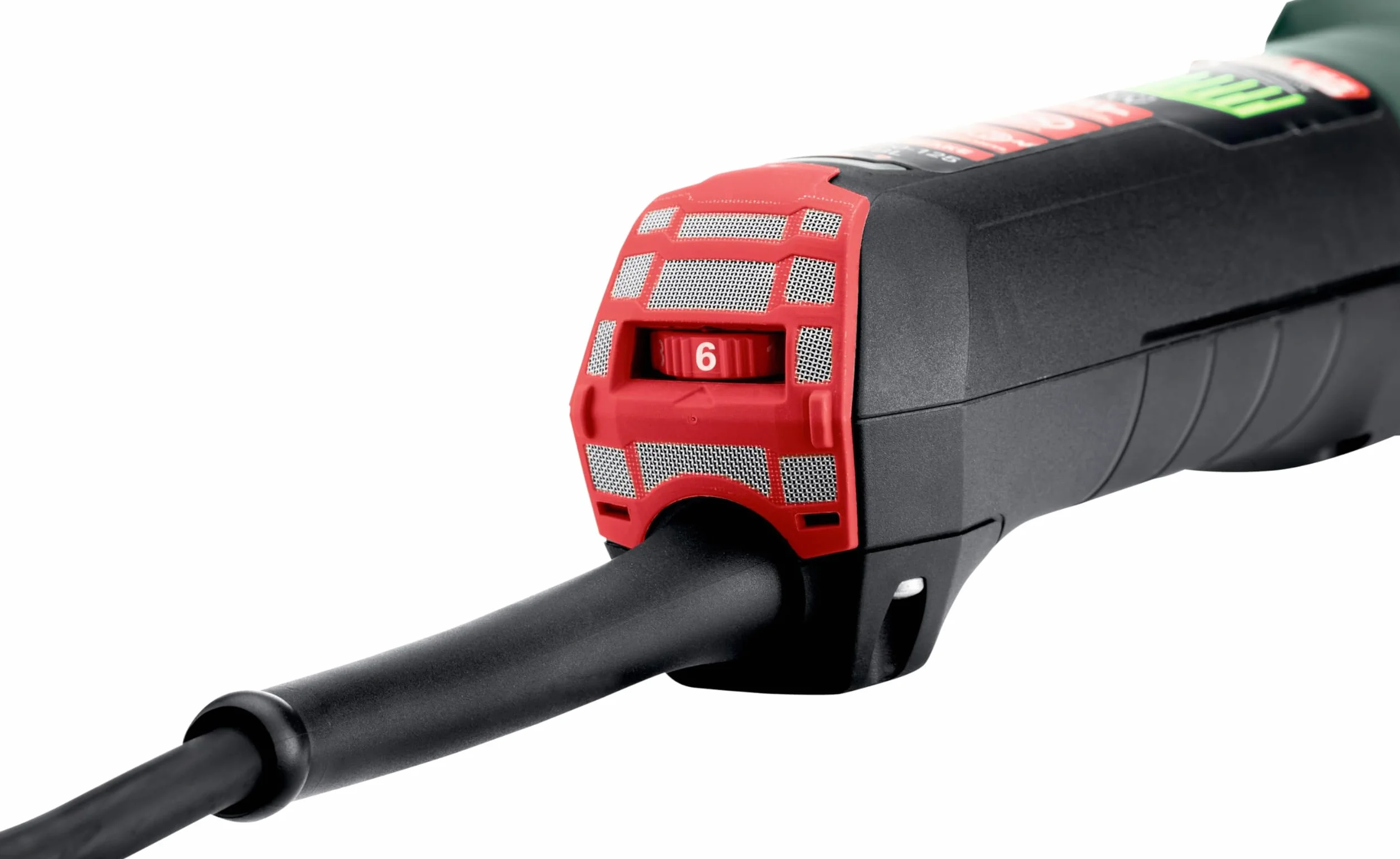 metabo Szlifierka kątowa WEVBA 20-125 Quick BL – 2000 W, 125 mm, 11000 obr./min, 3,5 Nm – silnik bezszczotkowy, VTC Elektronika, system M-Quick-System, uchwyt antywibracyjny, filtr przeciwpyłowy