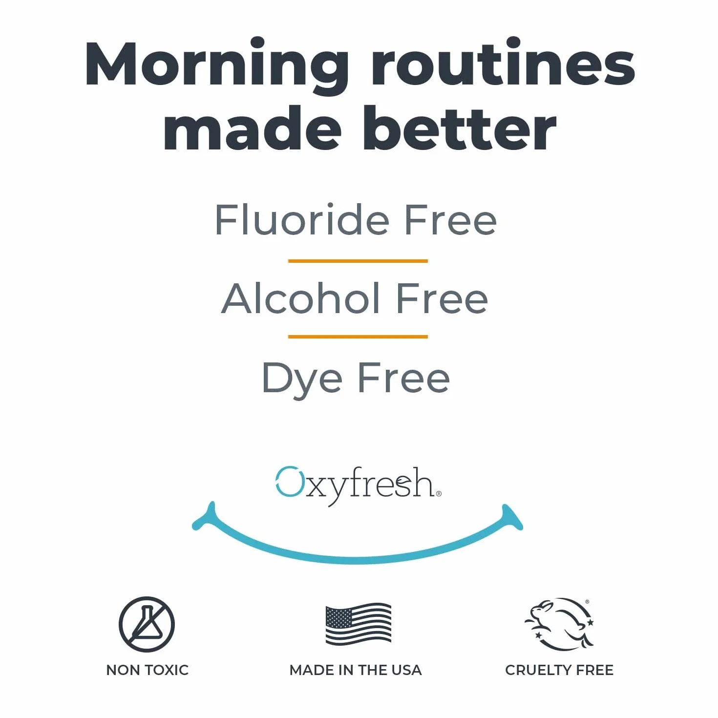 Oxyfresh Zinc Mouthwash: For Long-Lasting Fresh Breath & Healthy Gums. Zalecane Dentist Colors, No Artificial Colors, Alkohol-Free, 16oz. by Oxyfresh