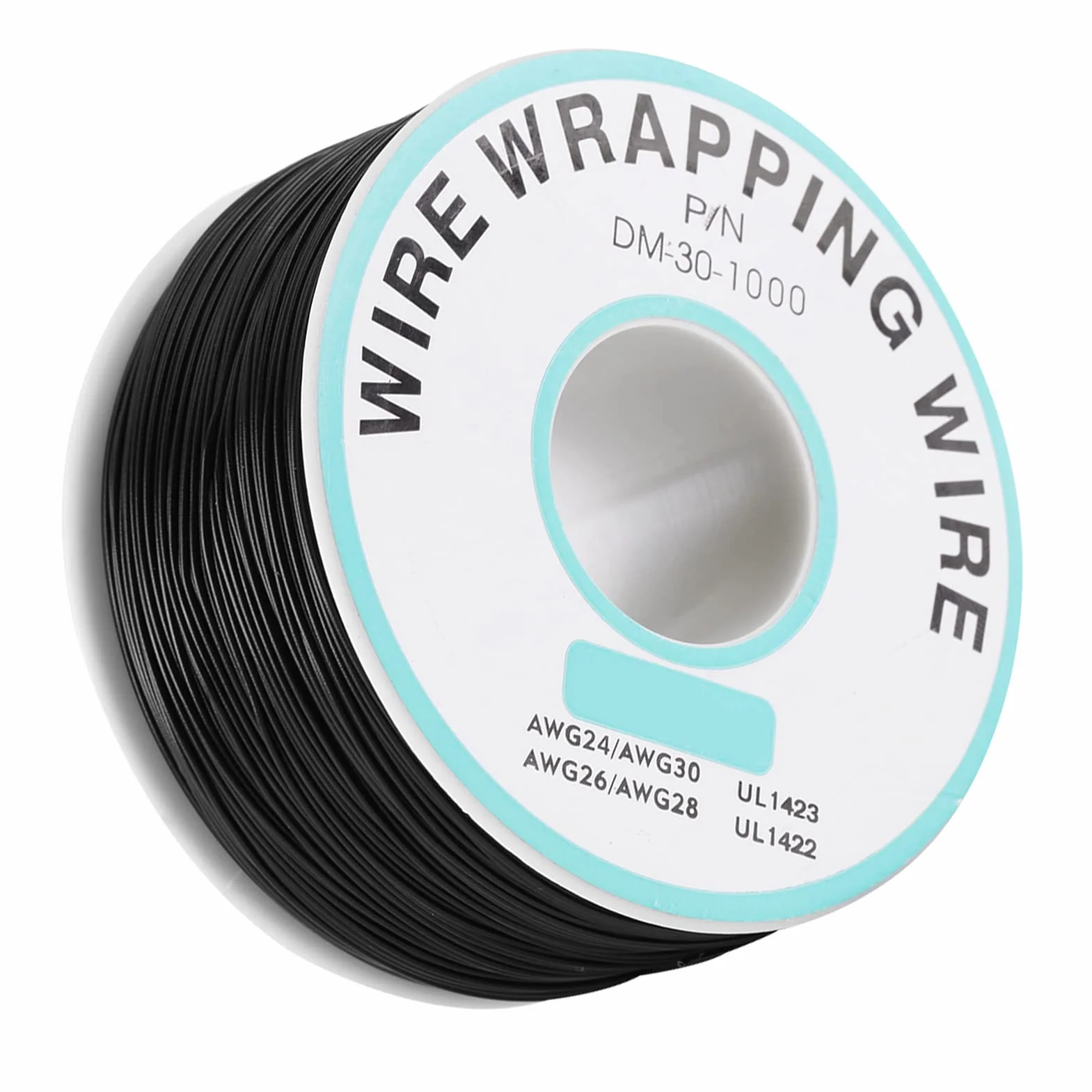 Kabel 0,25 mm drut pojedynczy przewód plażowy 30AWG 250 metrów czarny 7 x 7 x 4 niektóre 28-30awg Kynar Single Wire 0,05 mm 300c