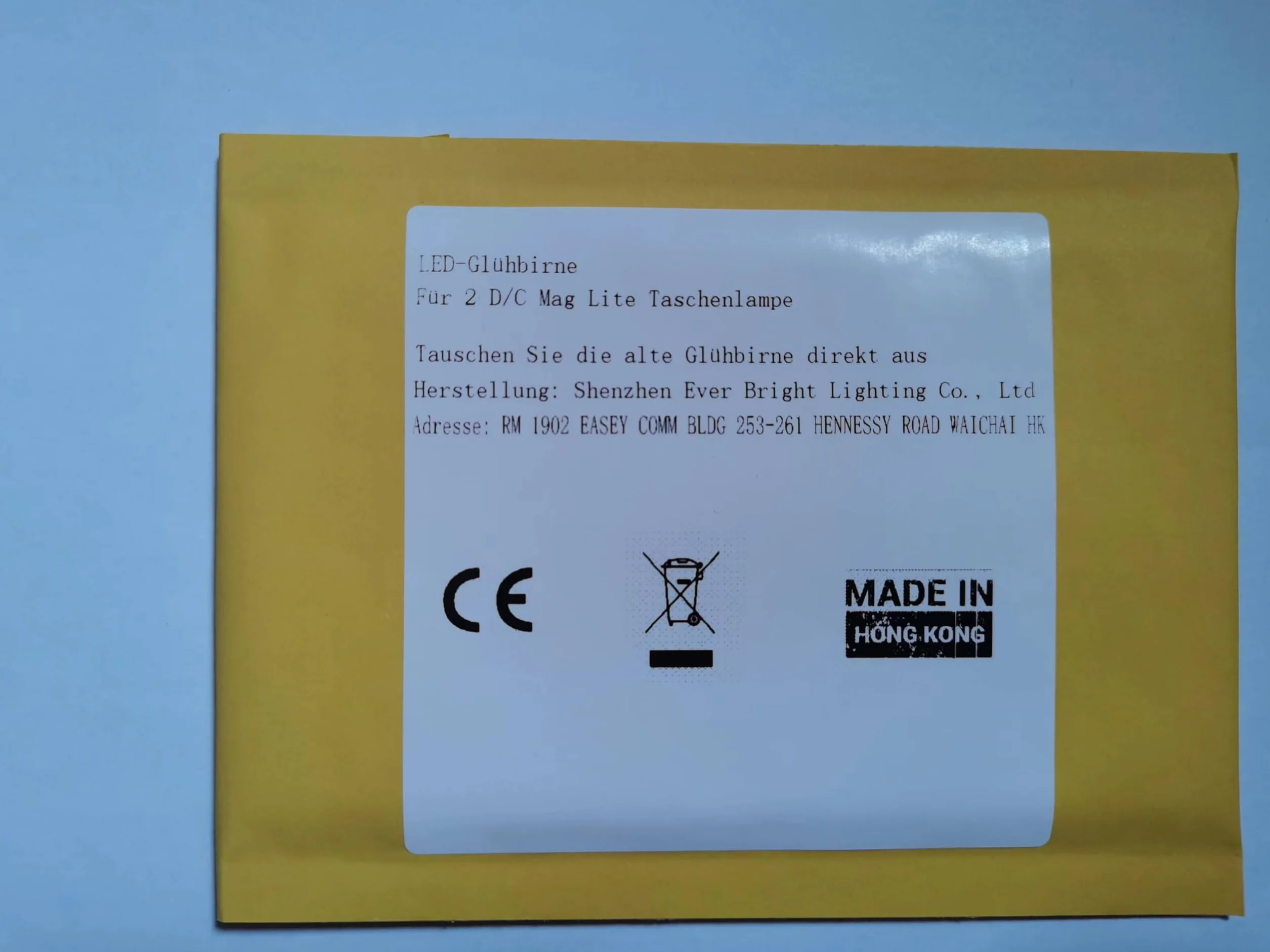 Mag Lite LED ulepszony moduł LED ulepszona żarówka 286 lumenów 2D 2C ogniwo 3 V latarka maglite latarki
