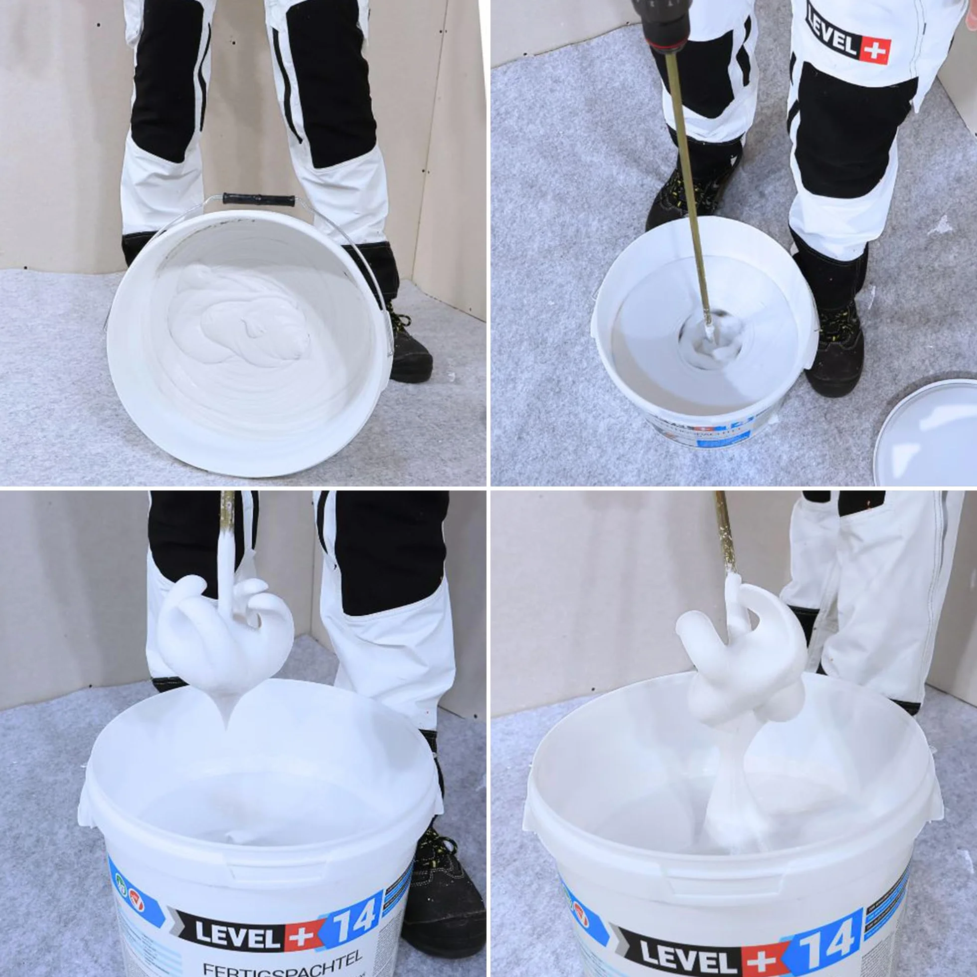 Gotowa Gładź Szpachlowa 5 kg Super Biała Gładź Tynkowa Q1-Q4 Level+14