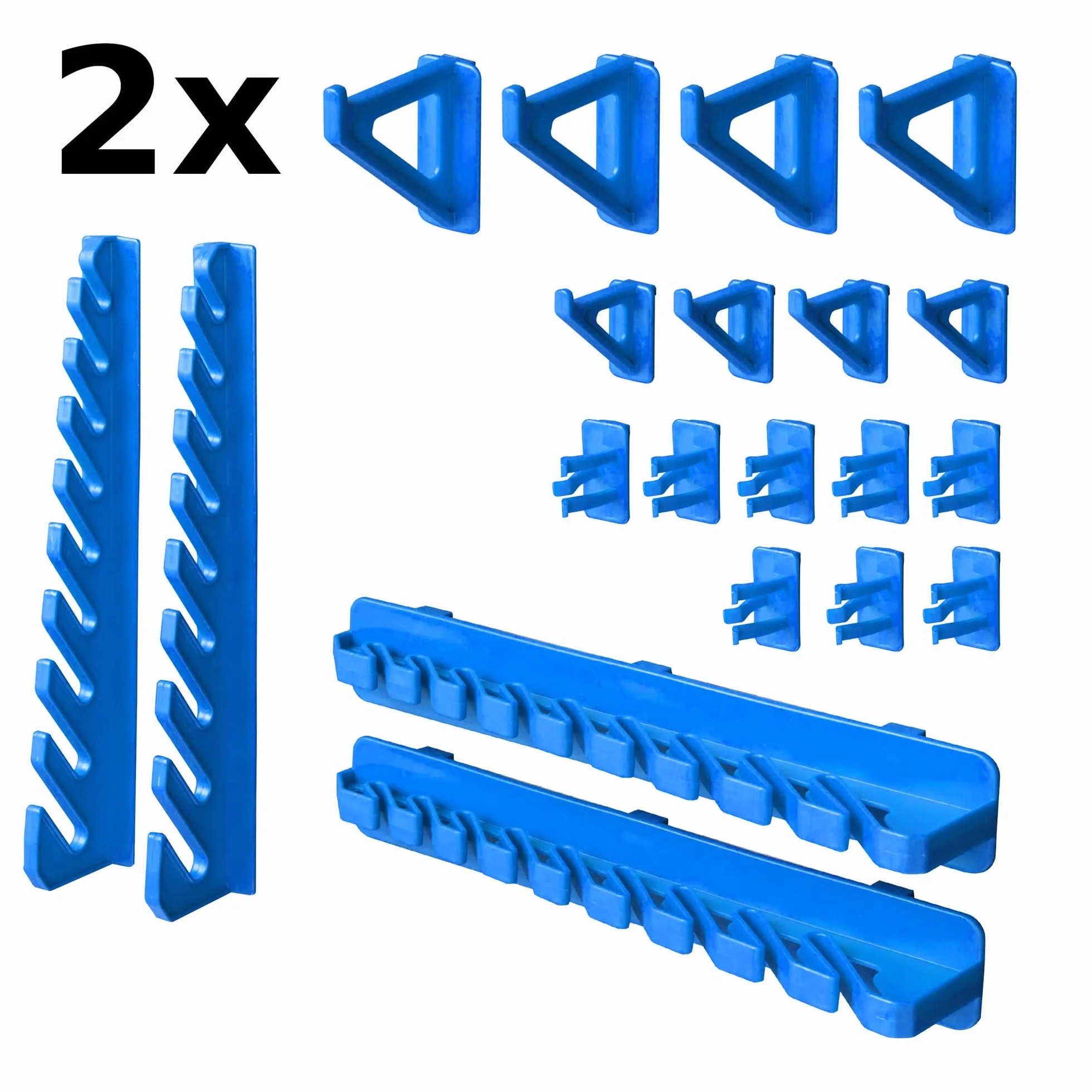 System magazynowy regał ścienny 173 x 78 cm, uchwyty na narzędzia, 50 szt. Pudełka do układania regał magazynowy skrzynki magazynowe, bardzo mocne płyty ścienne, regał z możliwością rozszerzenia, regał warsztatowy, regał magazynowy, regał ścienny warsztat