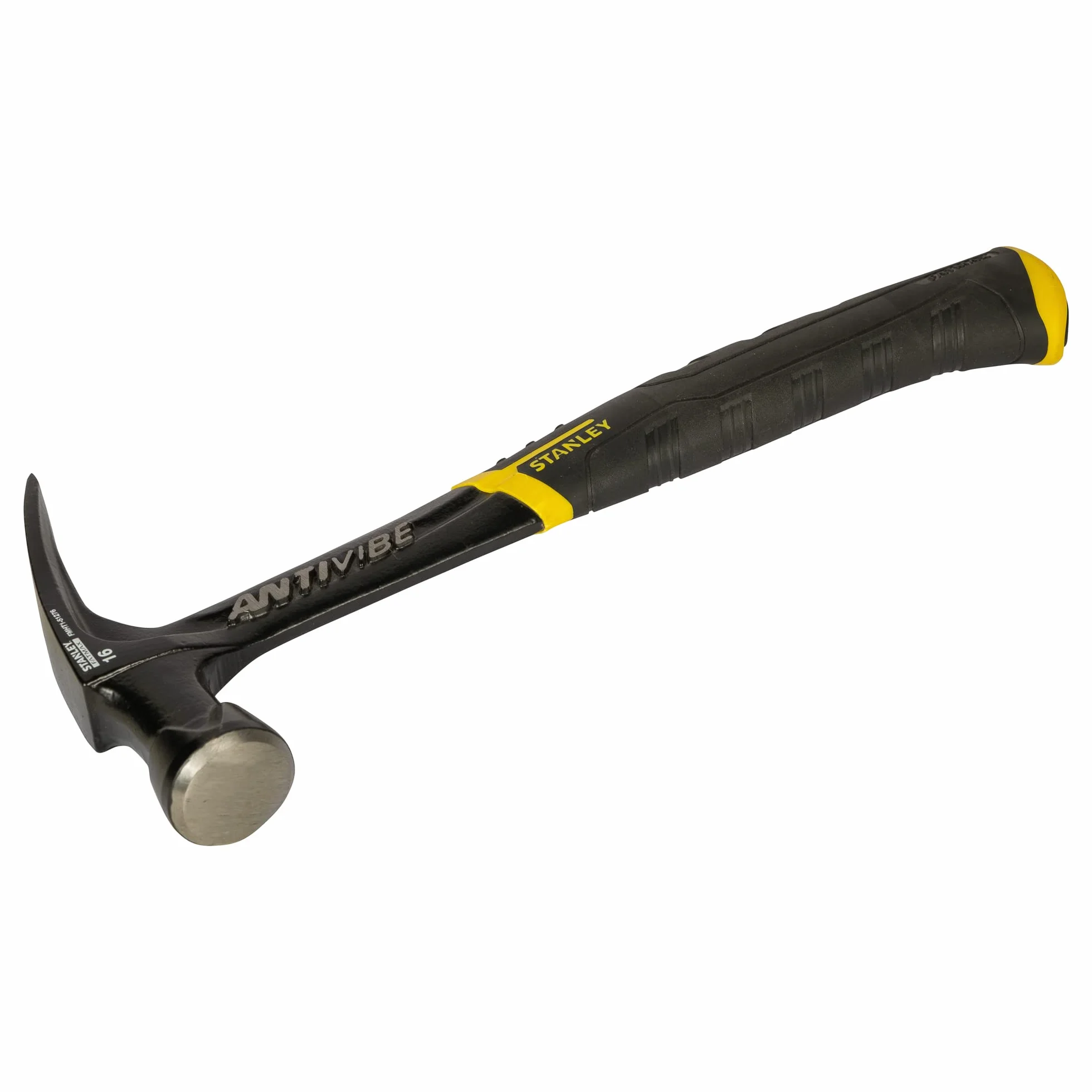 Stanley Antivibe All Steel Rip Młotek 450 g Czarny Żółty