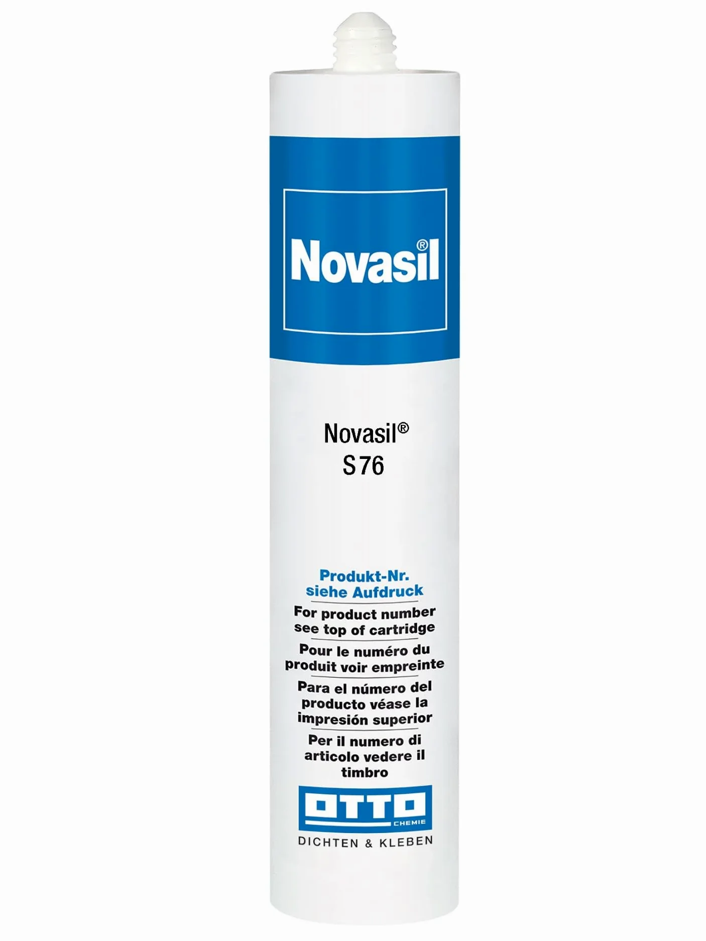 Novasil S76 310 ml klej silikonowy do wysokotemperaturowego antracytu, octanu 1K, do piekarnika, metalu, ceramiki szklanej, przemysłowej, elastyczny, nadaje się do kontaktu z żywnością