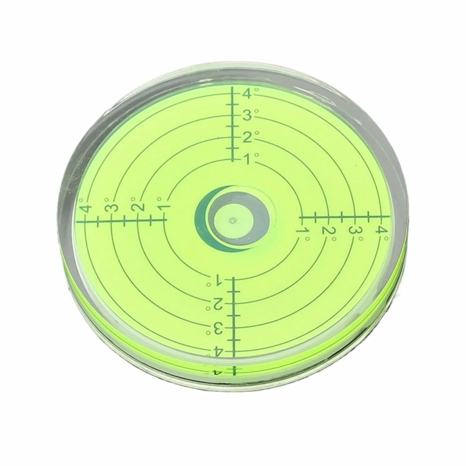 Akrylowa okrągła poziomica o średnicy 32 do 80 mm uniwersalna poziomica inklinometr koraliki poziomujące narzędzie 1 szt | Acrylic Circular Bubble Level Dia 32 to 80 mm Universal Spirit Level Nivel Bulb Inclinometer Leveling (YY-6012G-135D)