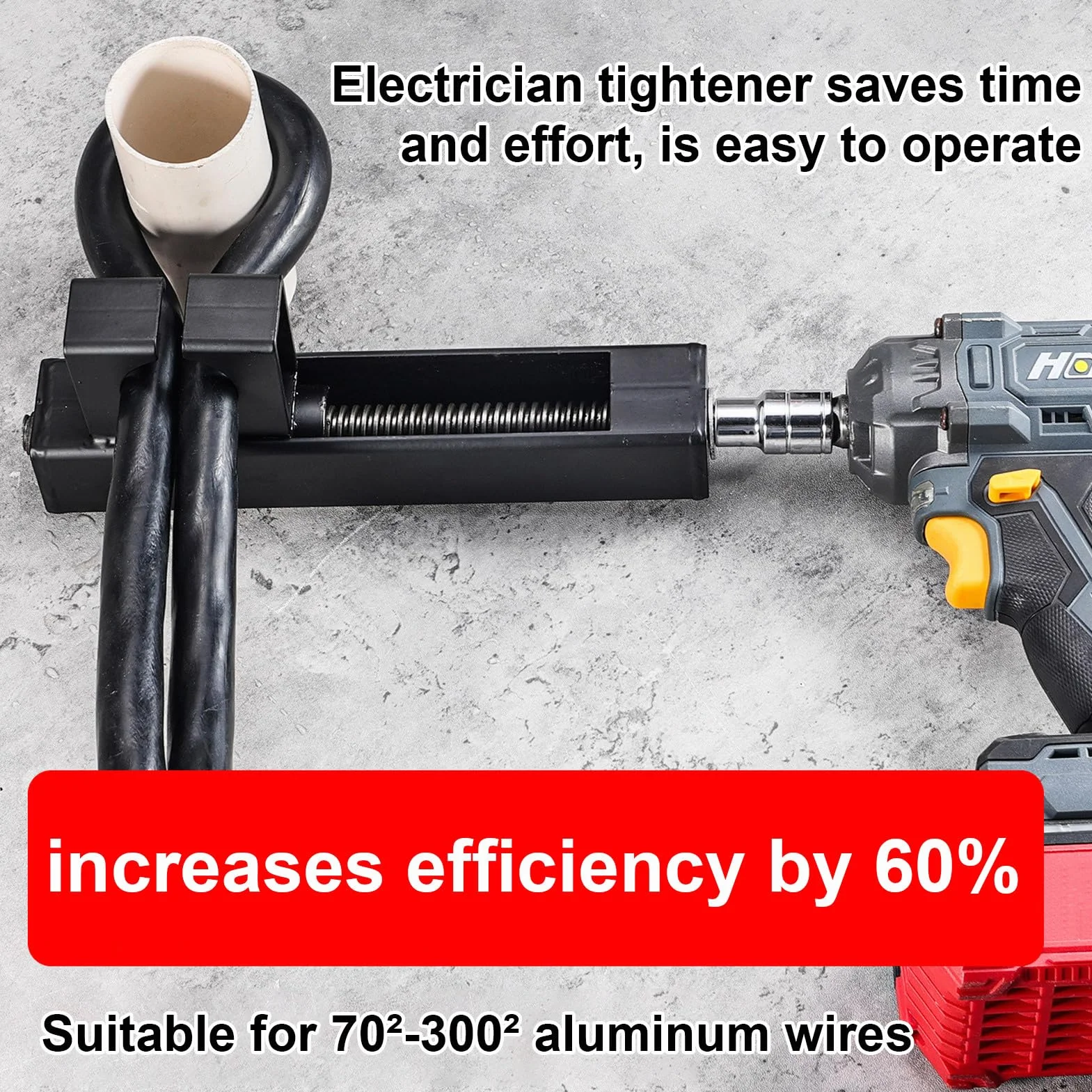 Electrician Wire Tightener narzędzie do przeciągania kabli do | instalacji elektrycznych, ułatwiające pracę, wytrzymałe łączniki, narzędzie do mocowania | dla instalatorów systemów