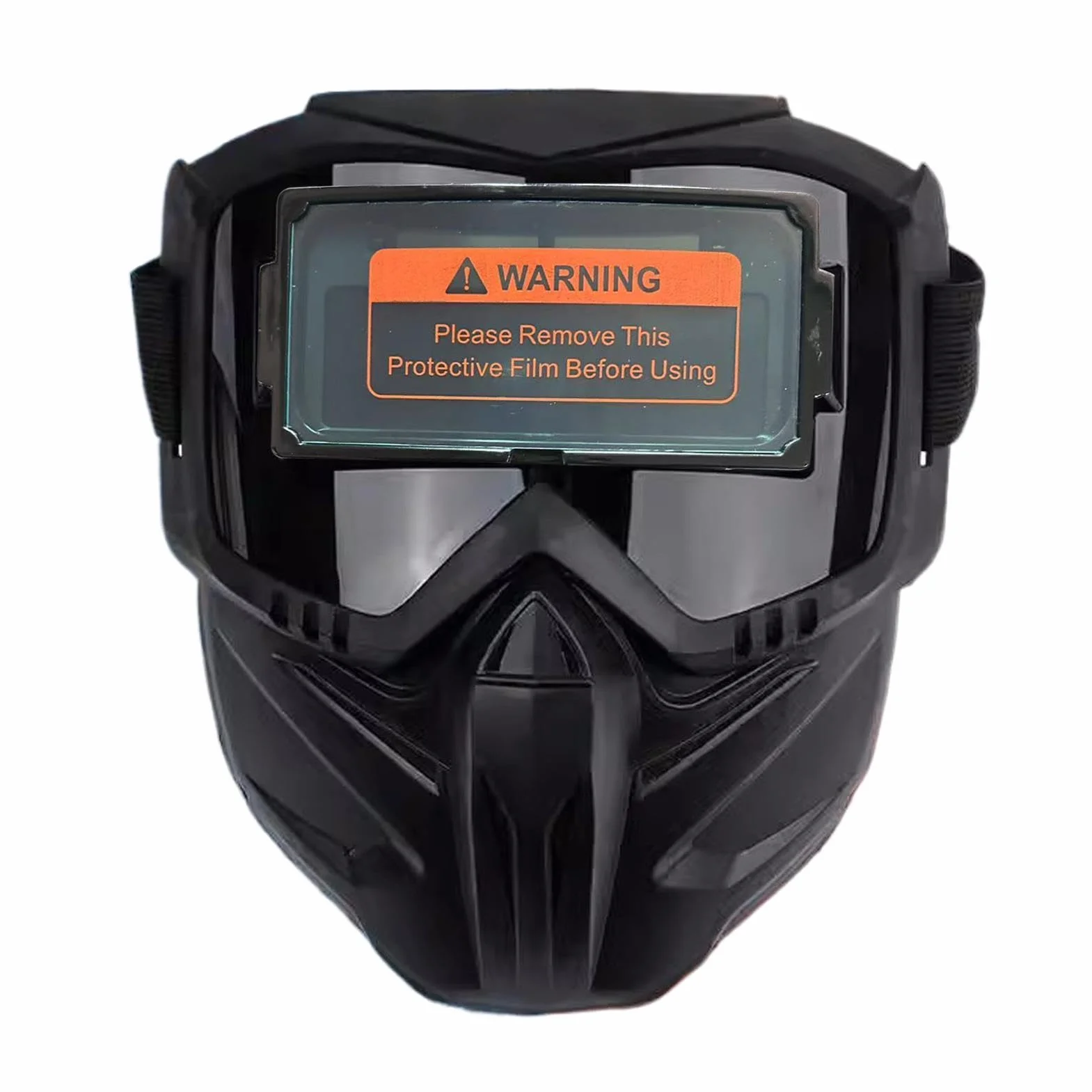 Kask spawalniczy z automatycznym przyciemnianiem, antyodblaskowy, osłona na całą twarz, do prac spawalniczych, odporne na wysokie temperatury, regulowane wygodne dopasowanie, sprzęt bezpieczeństwa do
