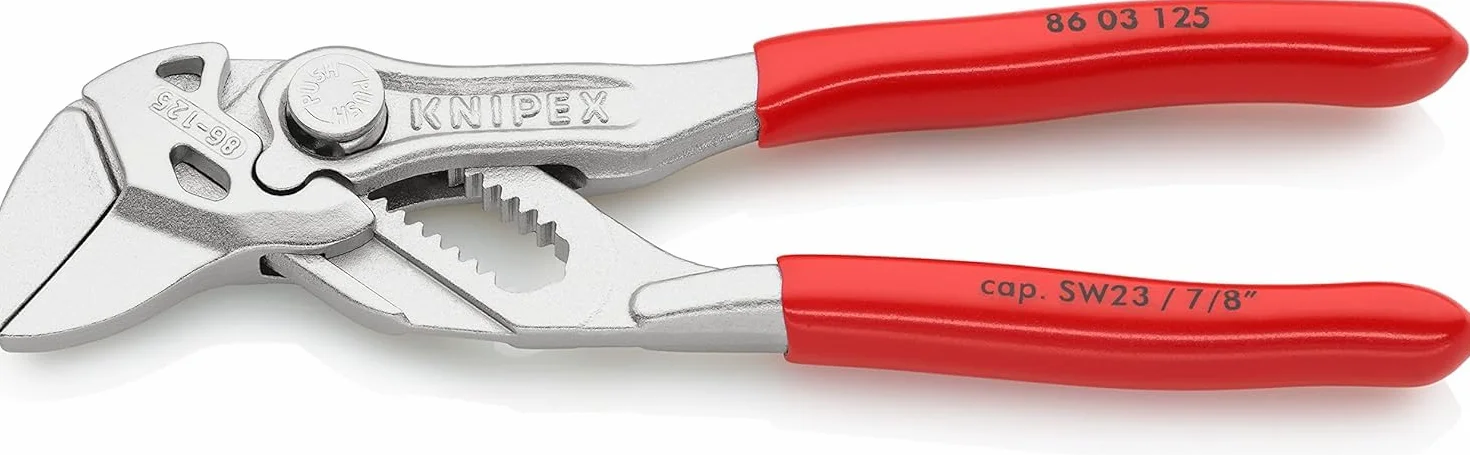 KNIPEX Szczypce-klucz mini 125 mm chromowany powlekane 86 03 125