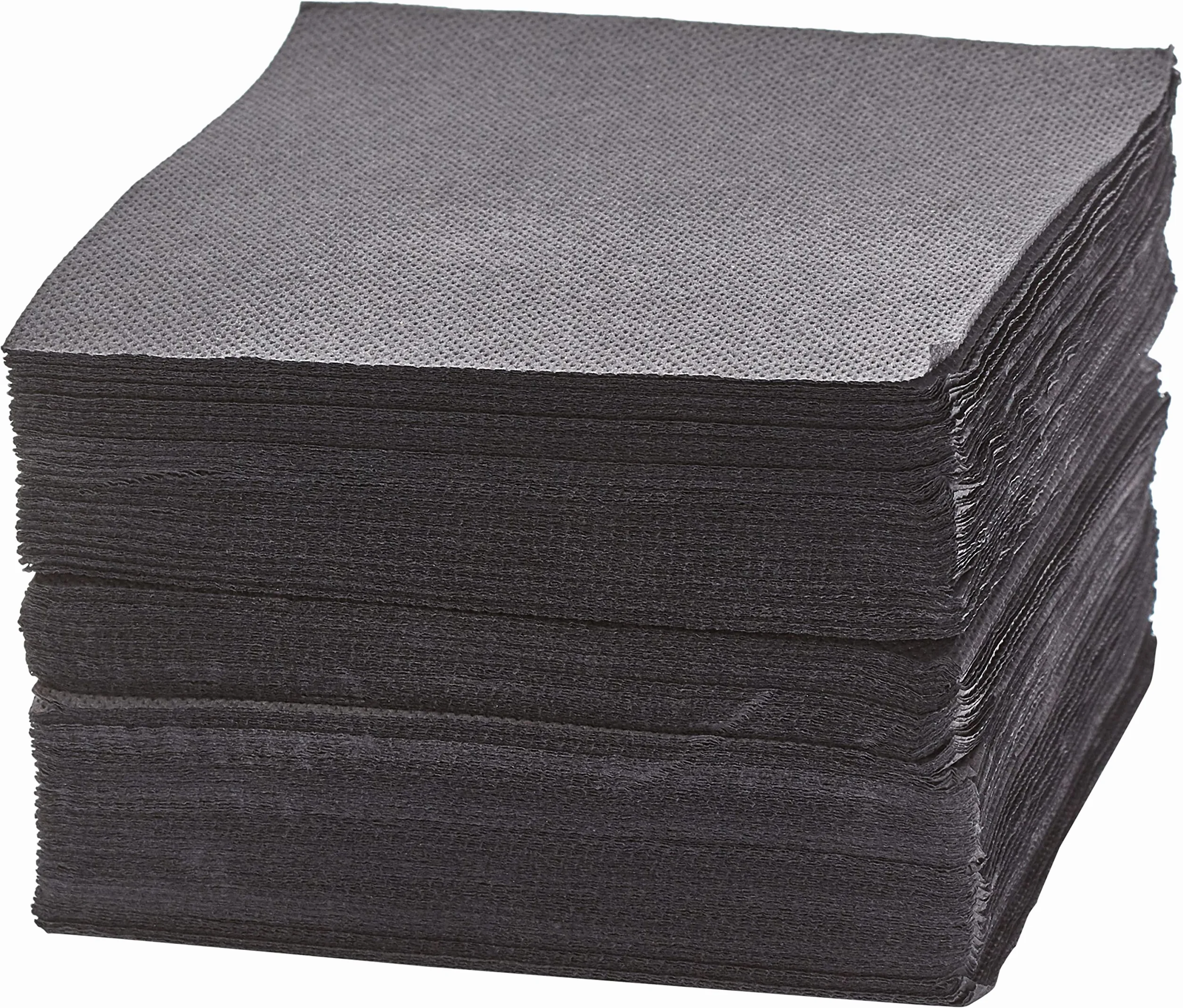 Le Nappage Tex Touch Cocktail Serwetki, Czarny, 25cm x 24cm