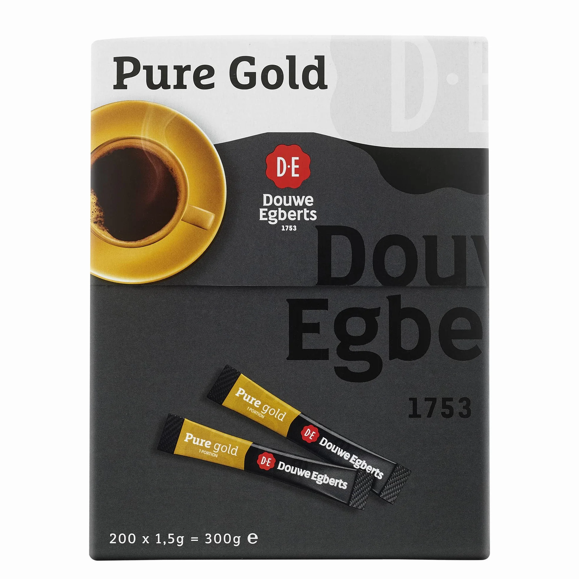 Douwe Egberts Pure Gold Sticks 200 x 1,5 g