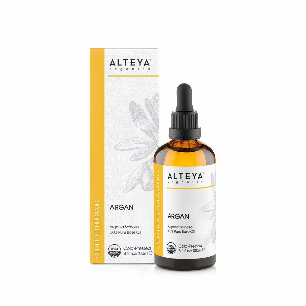 Alteya Bio olejek arganowy 100 ml – 100% certyfikowany USDA czysty naturalny olej arganowy tłoczony na zimno