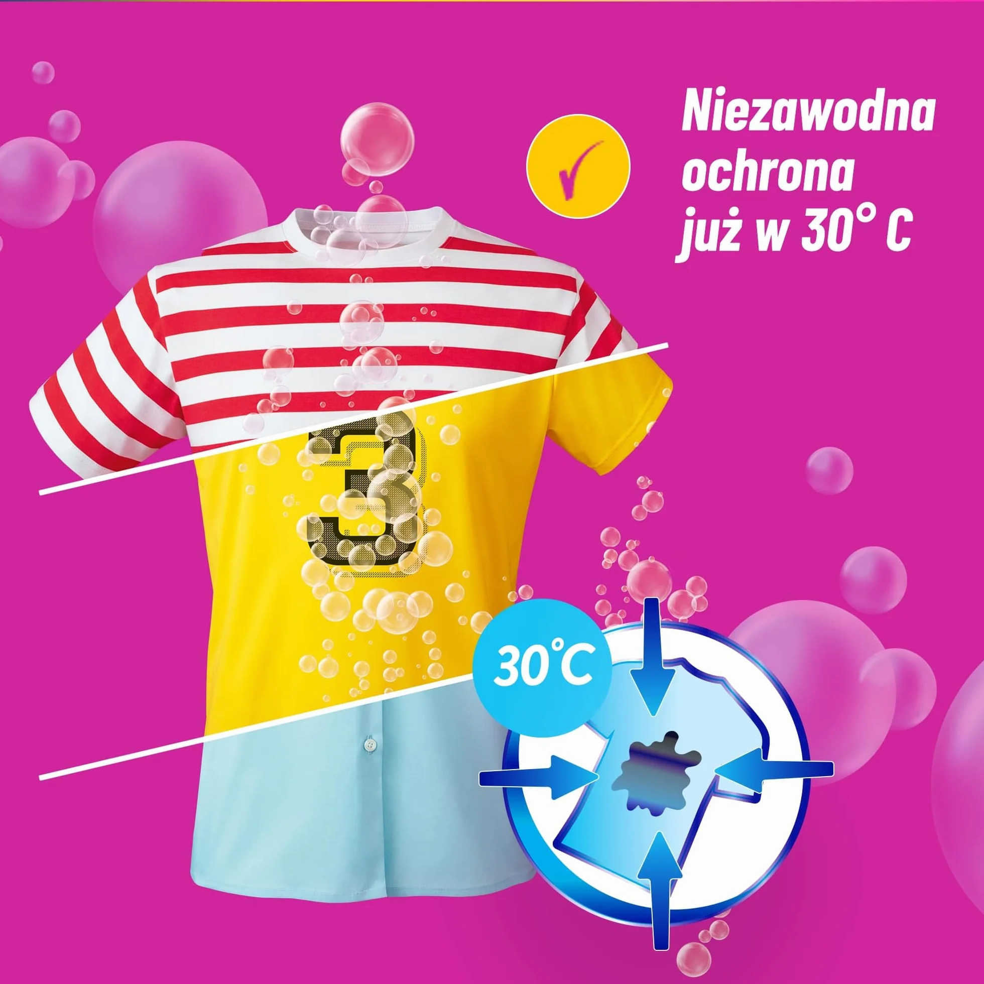 Vanish Gold Color Protect Chusteczki Zapobiegające Farbowaniu (40 prań)